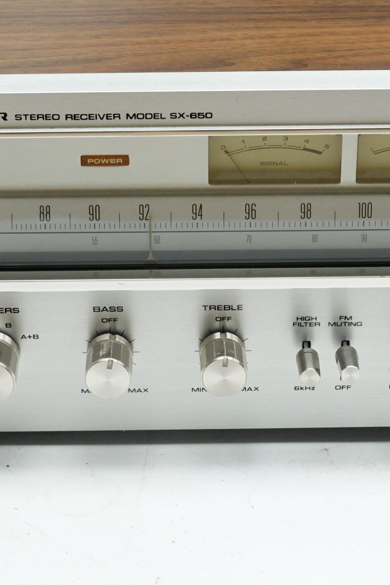 Pioneer SX-650 Receiver - Image 4