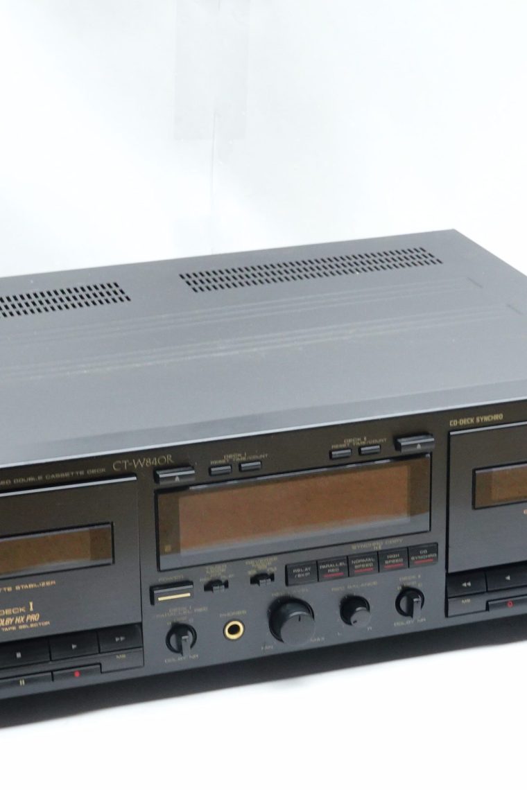 Pioneer CT-W840R Double Cassette Deck