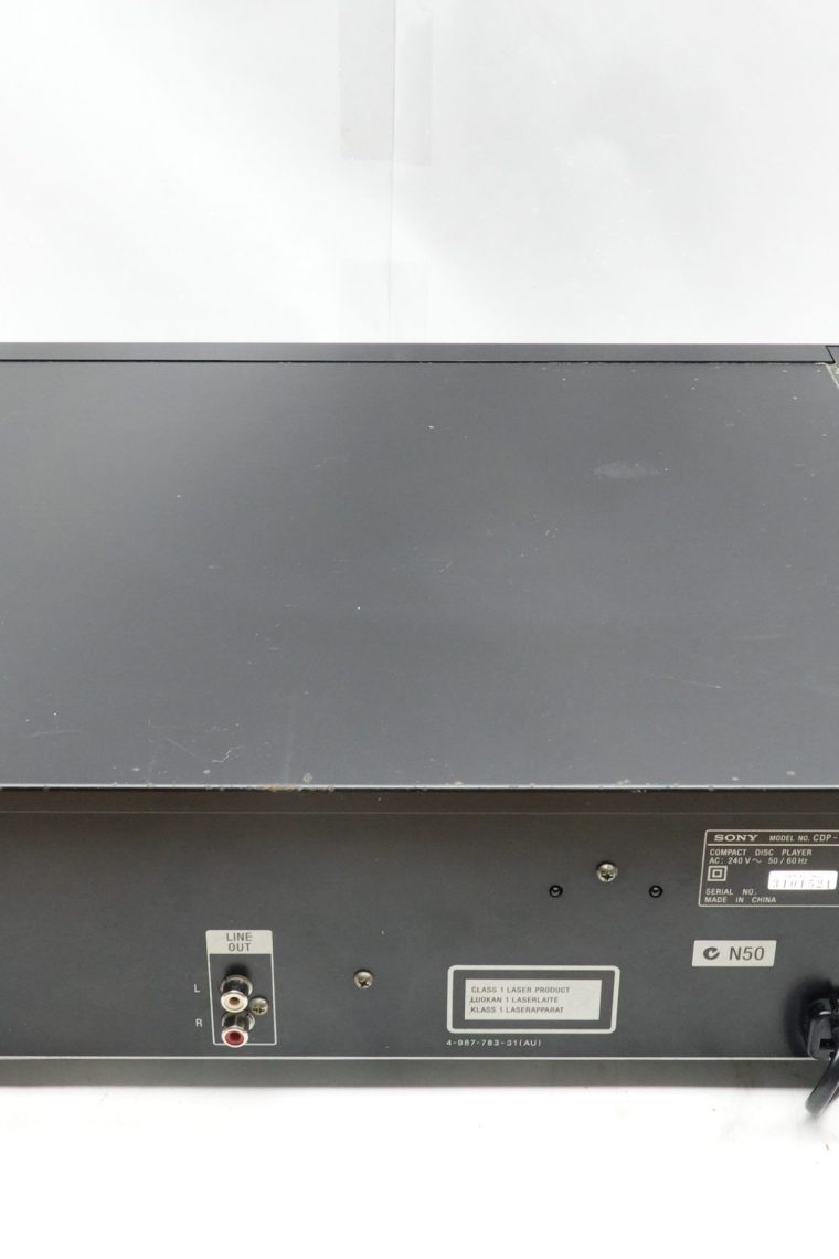 SONY CDP-CE315 5 Disc Carousel CD Changer - Image 4