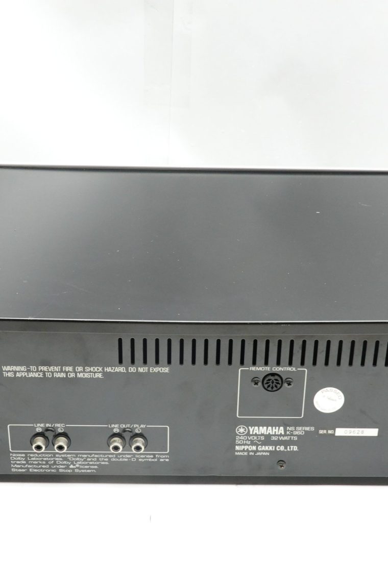 Yamaha K960 Audiophile Cassette Deck with DBX - Image 7