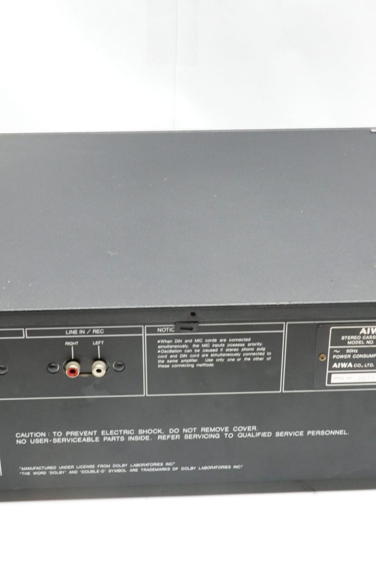 AIWA AD-6550 Audiophile Cassette Deck - Image 9