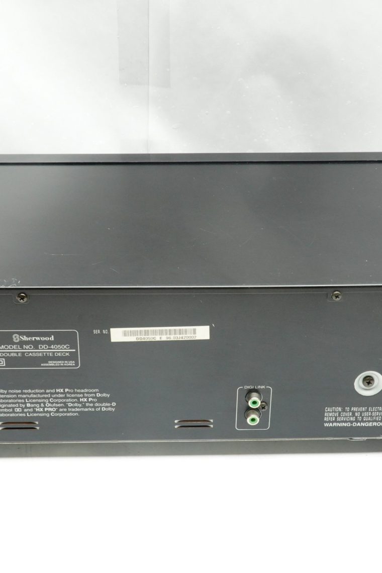 Sherwood DD-4050C Double Cassette Deck - Image 4