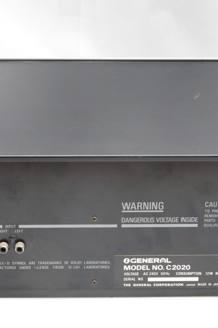 General C2020 Cassette Deck - Image 4