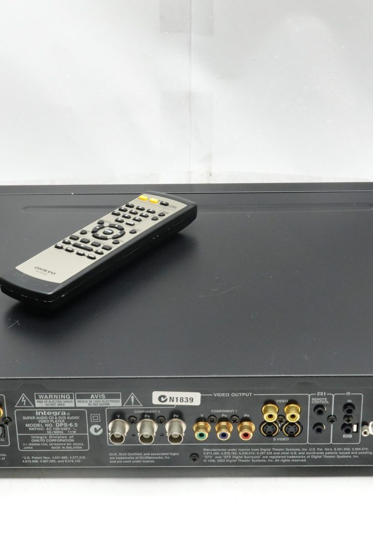 Integra DPS-6.5 CD / SACD / DVD Player - Image 4