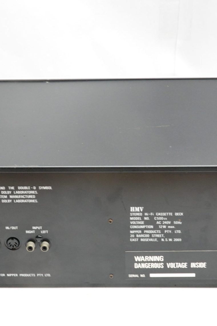 HMV C500 Cassette Deck - Image 5