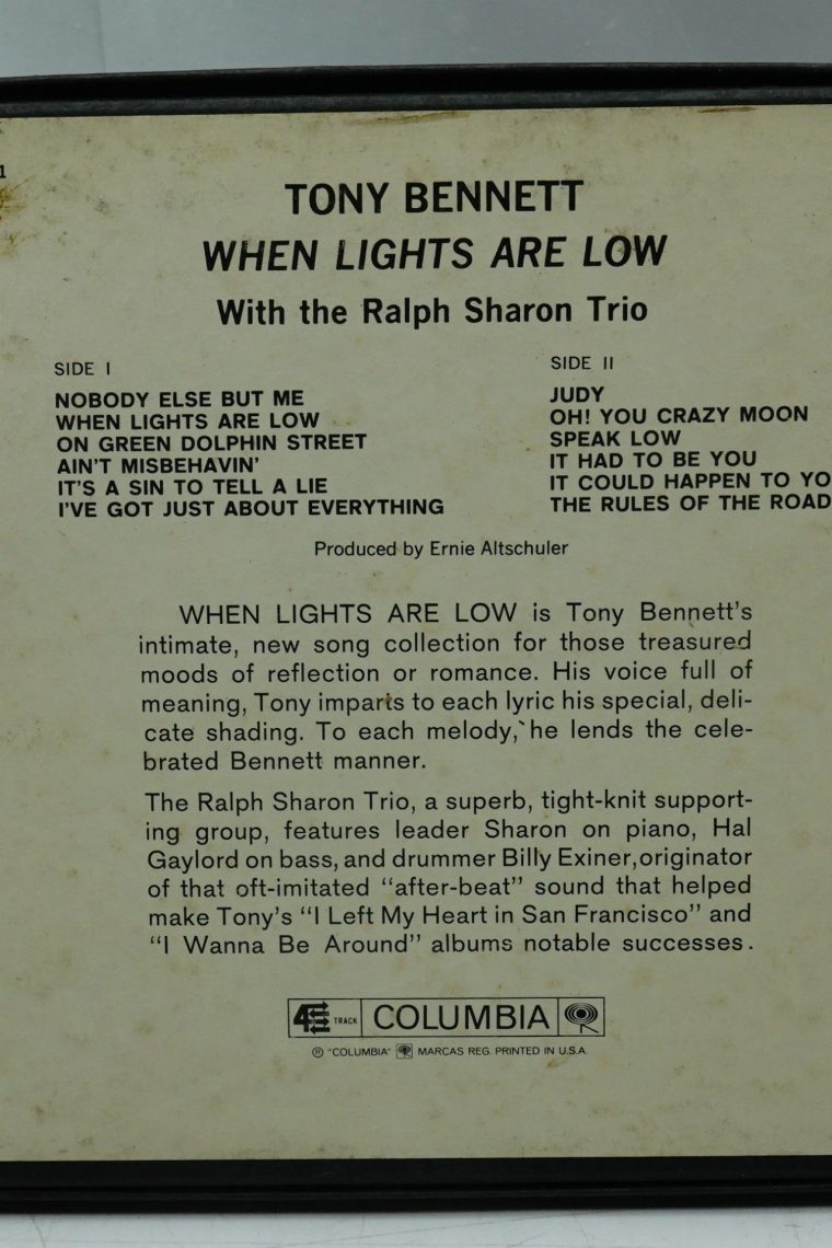 When Light are Low - Tony Benett - Image 2
