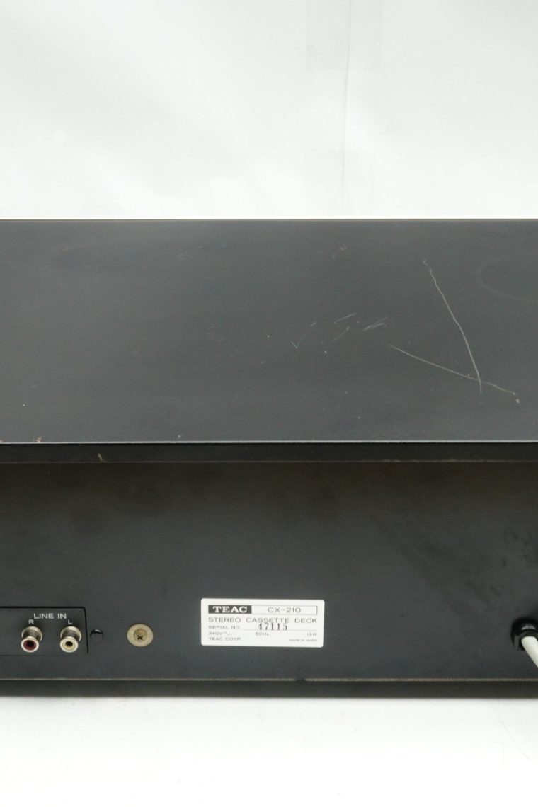 TEAC CX-210 Cassette Deck - Image 4