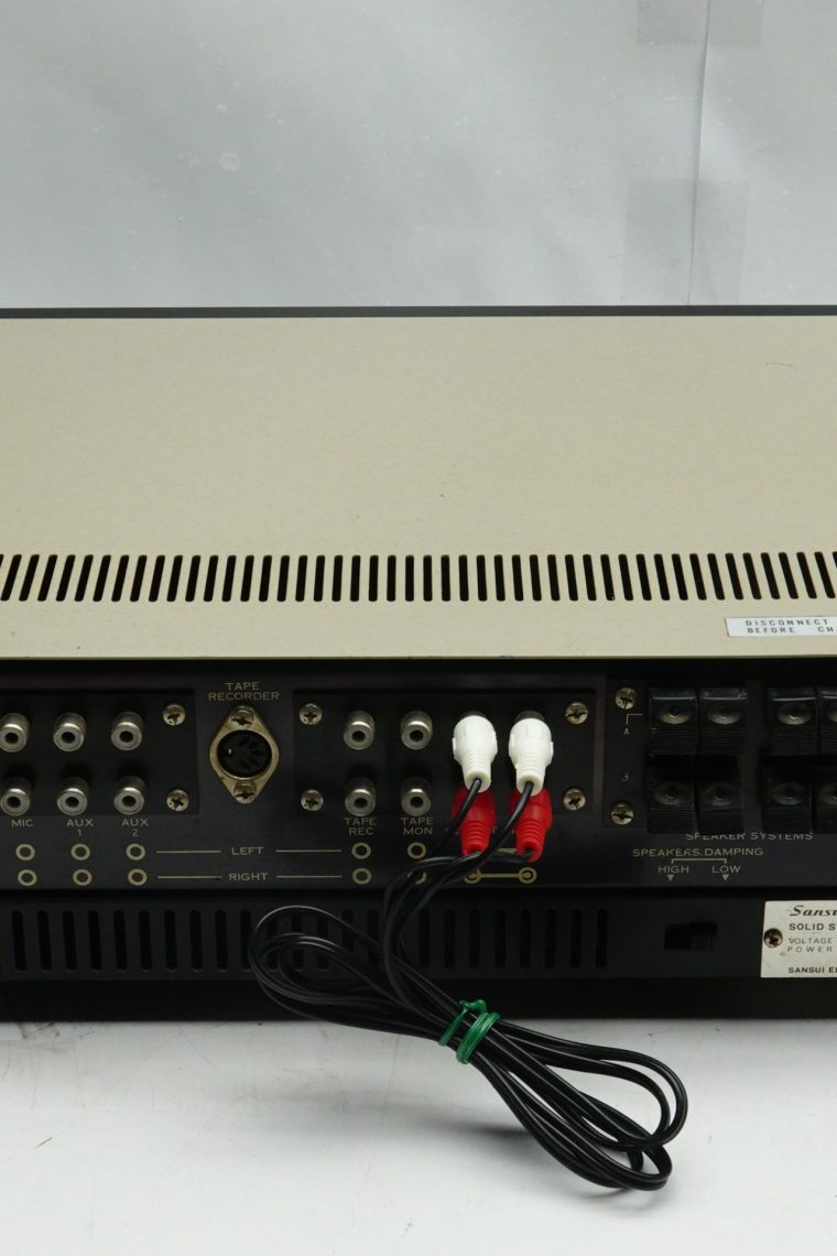 Sansui AU-555 Audiophile Amplifier - Image 5