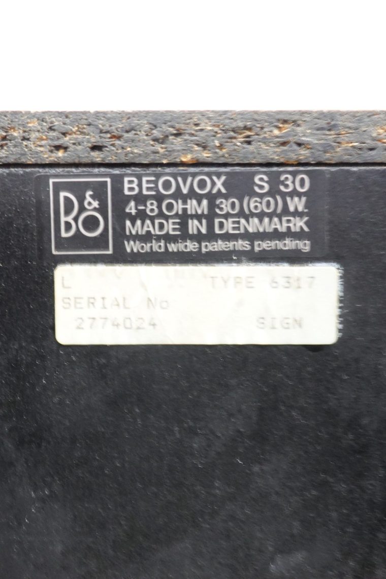 Bang & Olufsen BeoVox S30 - Image 5