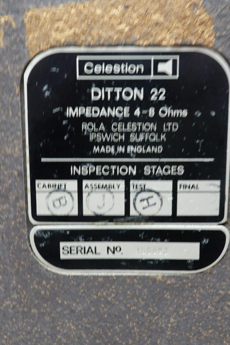 Celestion Ditton 22 Floor Standing Speakers - Image 6