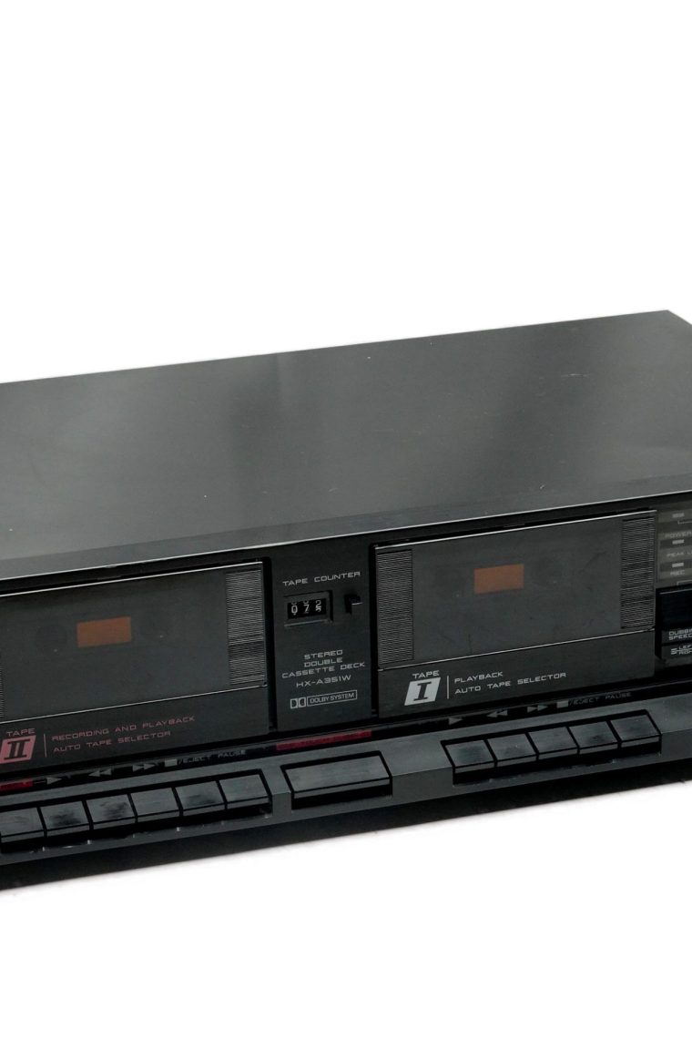 AKAI HX-A351W Double Cassette Deck