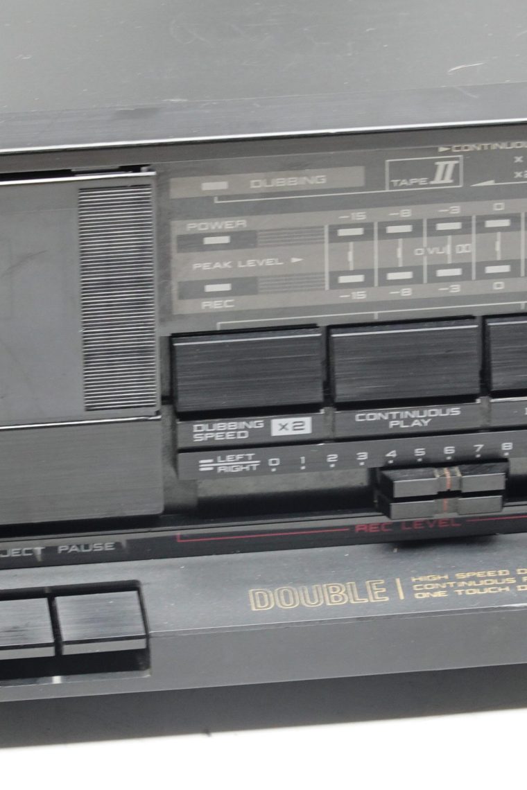 AKAI HX-A351W Double Cassette Deck - Image 3