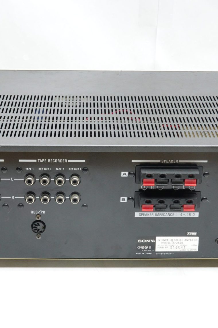 SONY TA-2650 Amplifier - Image 4