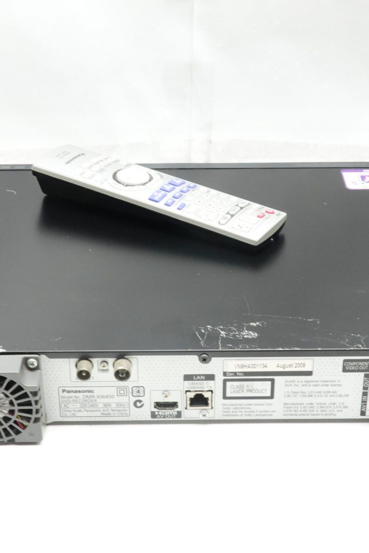 Panasonic DMR-XW450 DVD / HDD Recorder with HDMI - Image 5