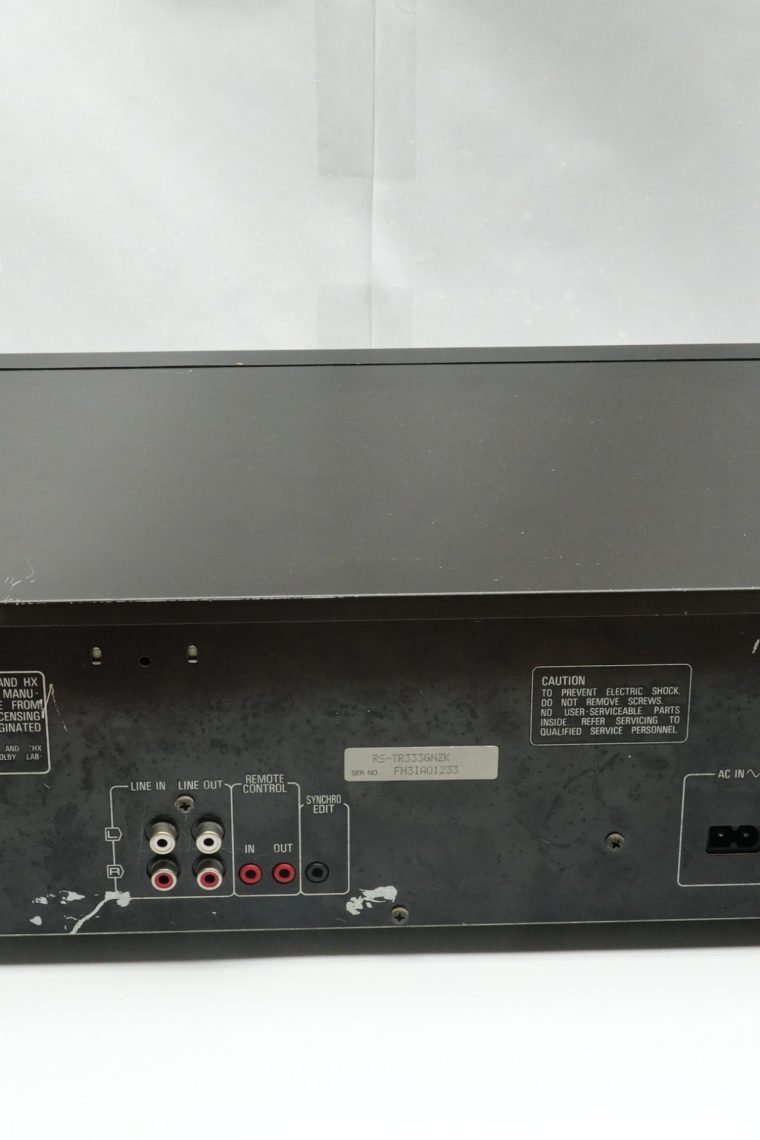 Technics RS-TR333 Double Cassette Deck - Image 4