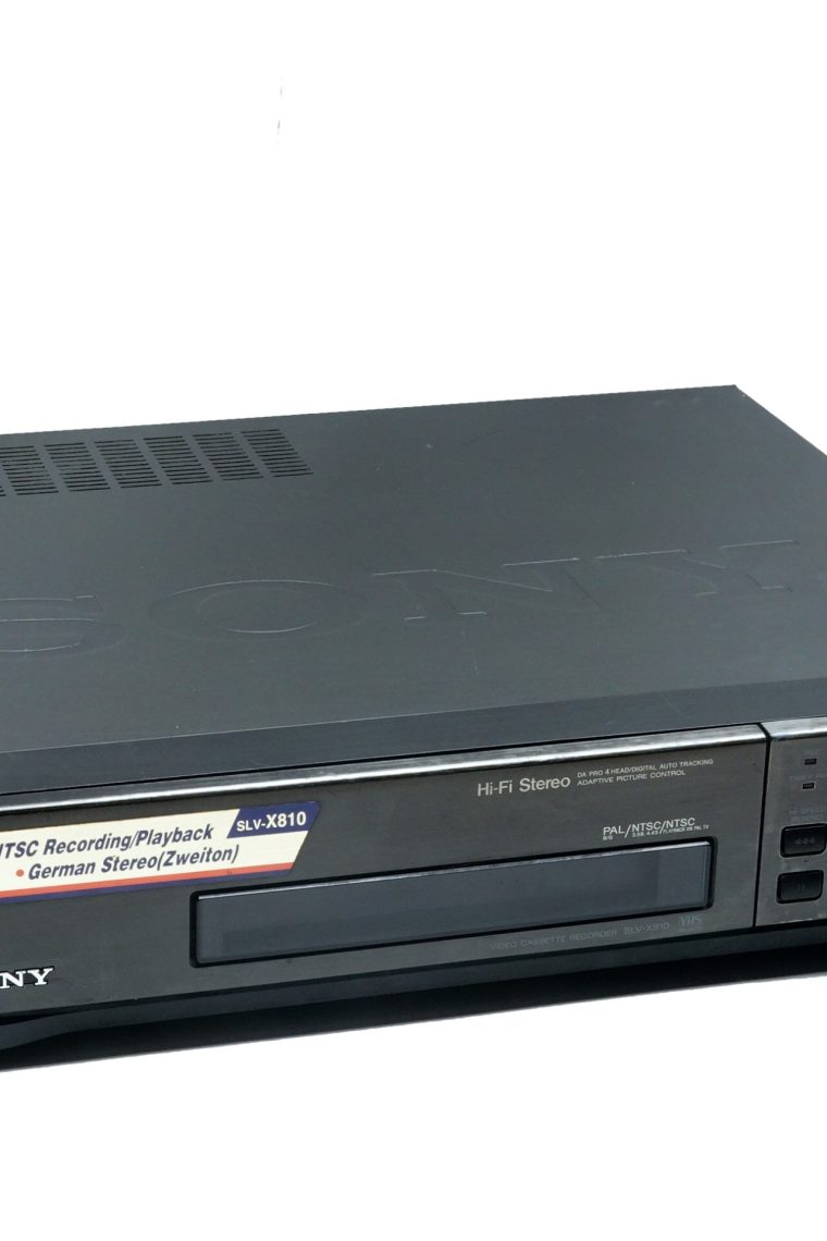 SONY SVL-X810AS HiFi Stereo VHS Recorder