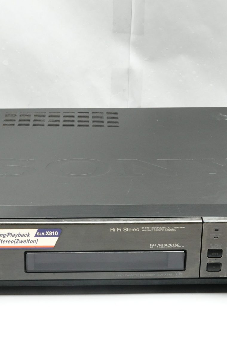 SONY SVL-X810AS HiFi Stereo VHS Recorder - Image 2