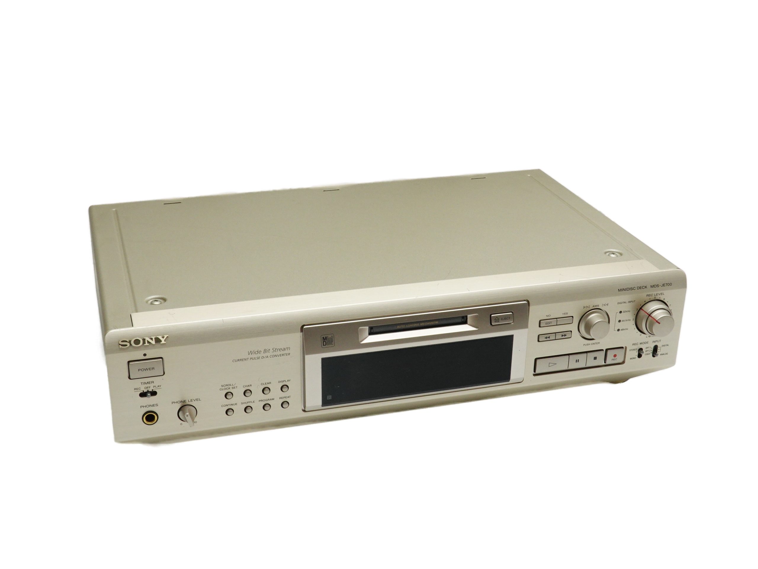 SONY MDS-JE700 MiniDisc Player
