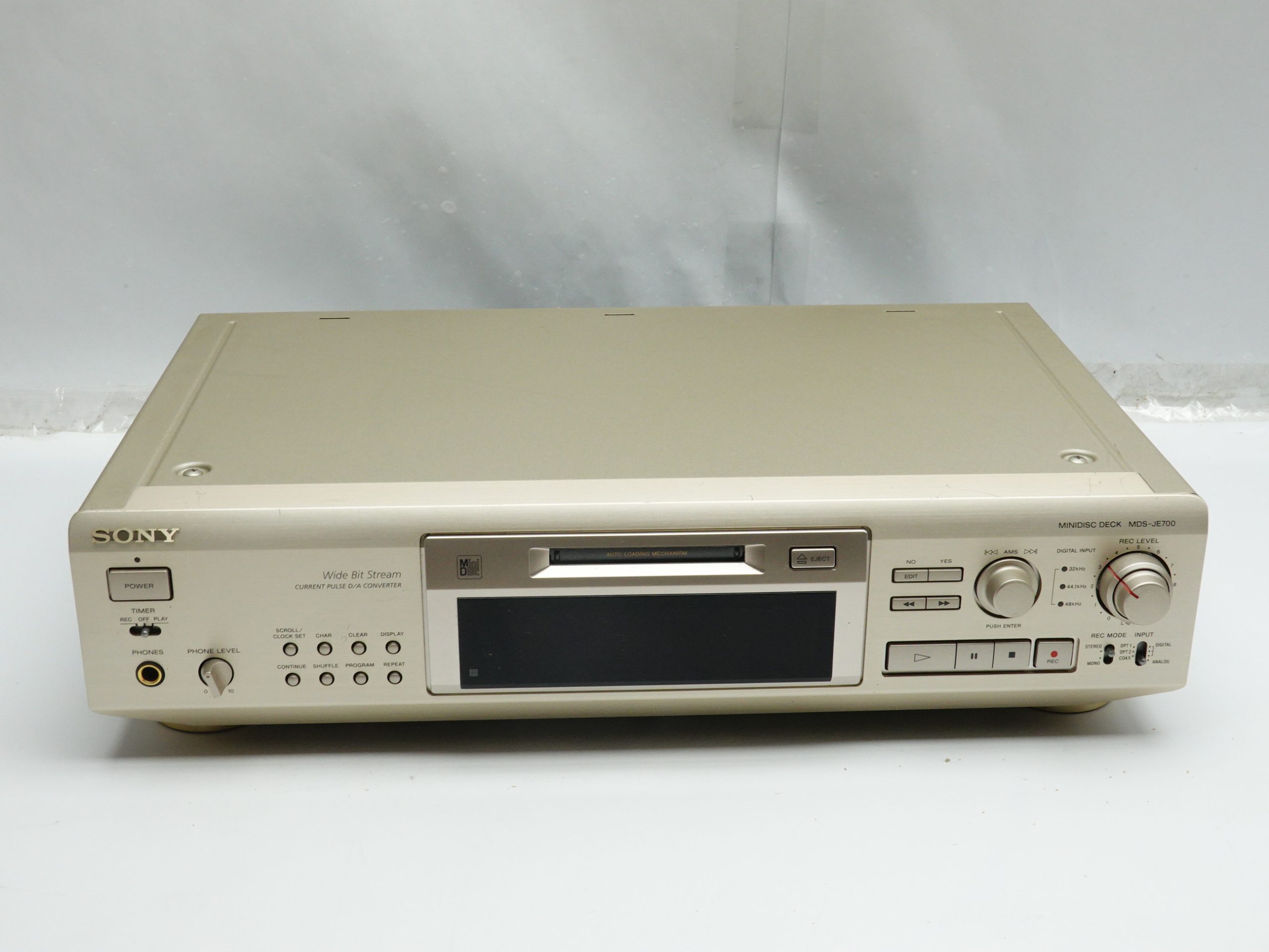 SONY MDS-JE700 MiniDisc Player - Image 2