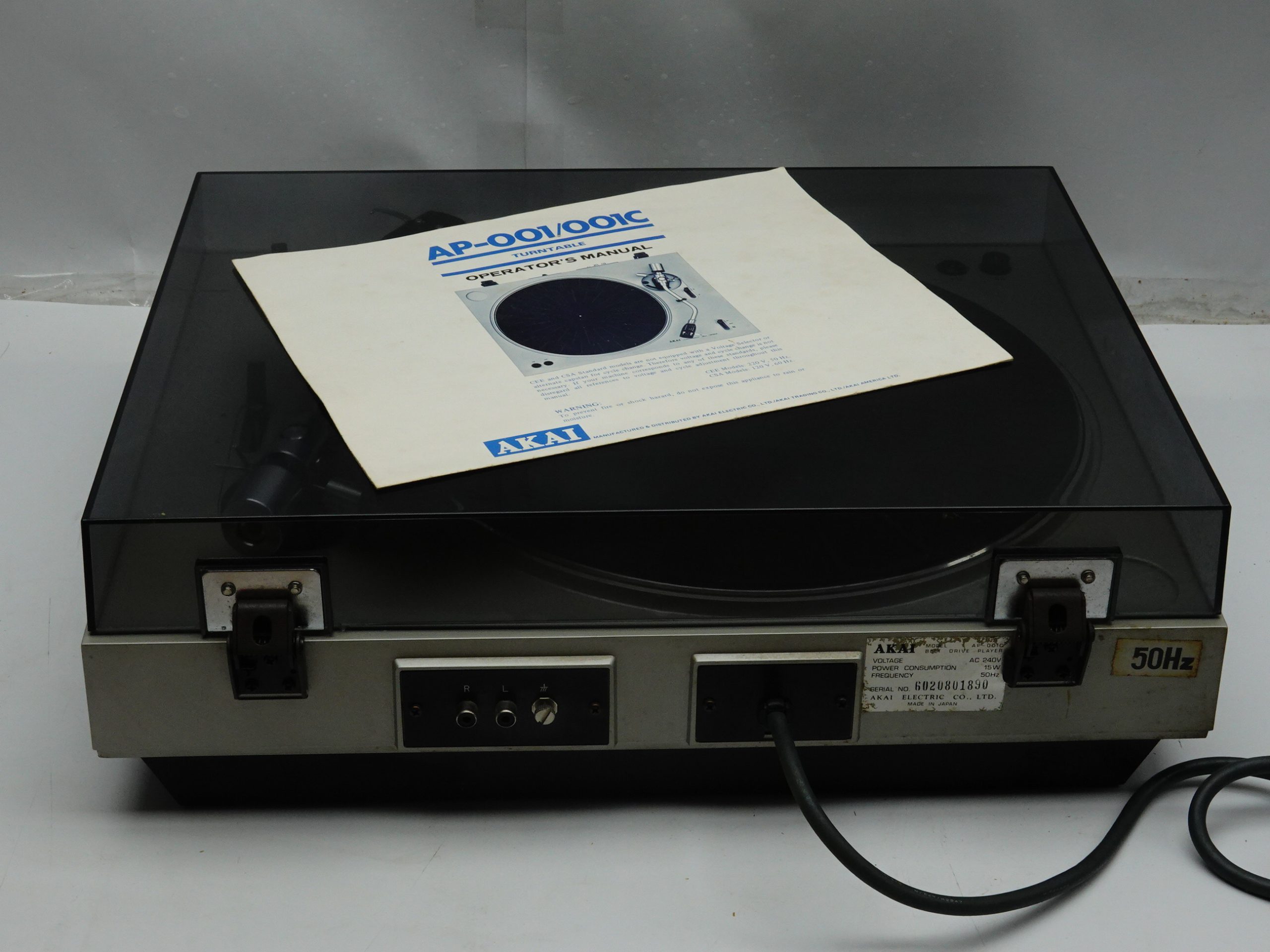 Akai AP-001c Turntable - Image 5