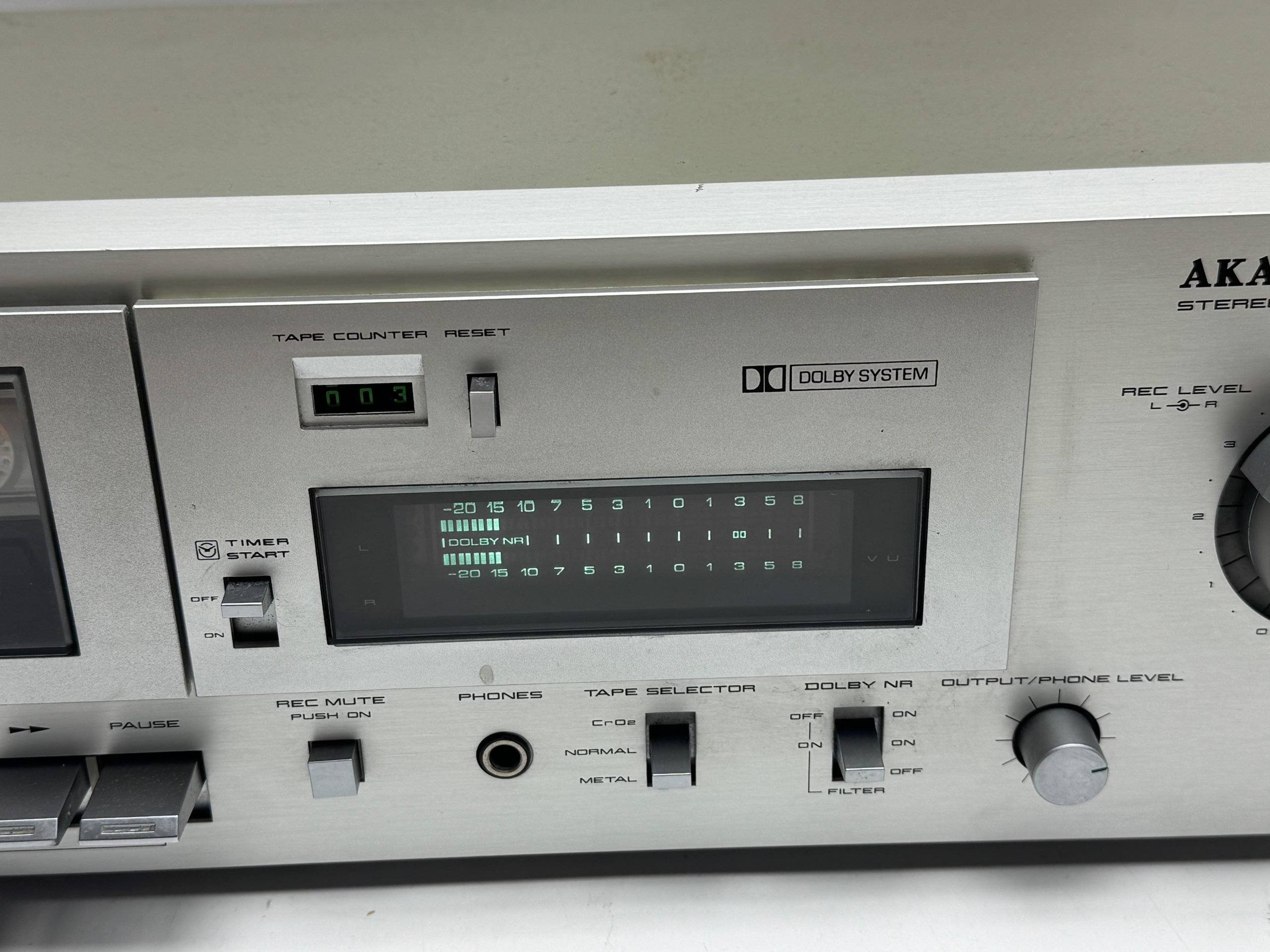 AKAI CS-M02 Cassette Deck - Image 3