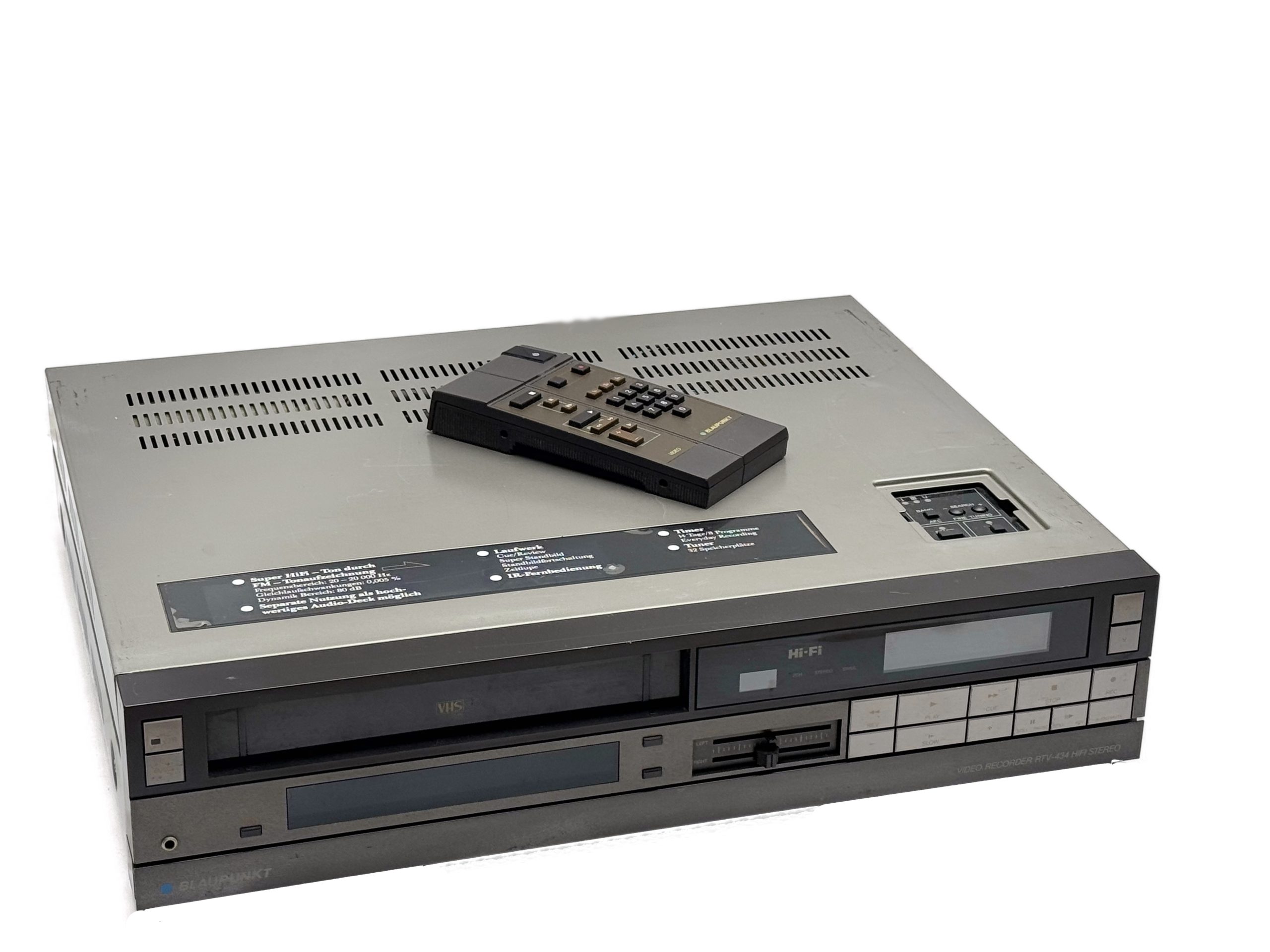 Blaupunkt RTV-434 HiFi VHS Recorder