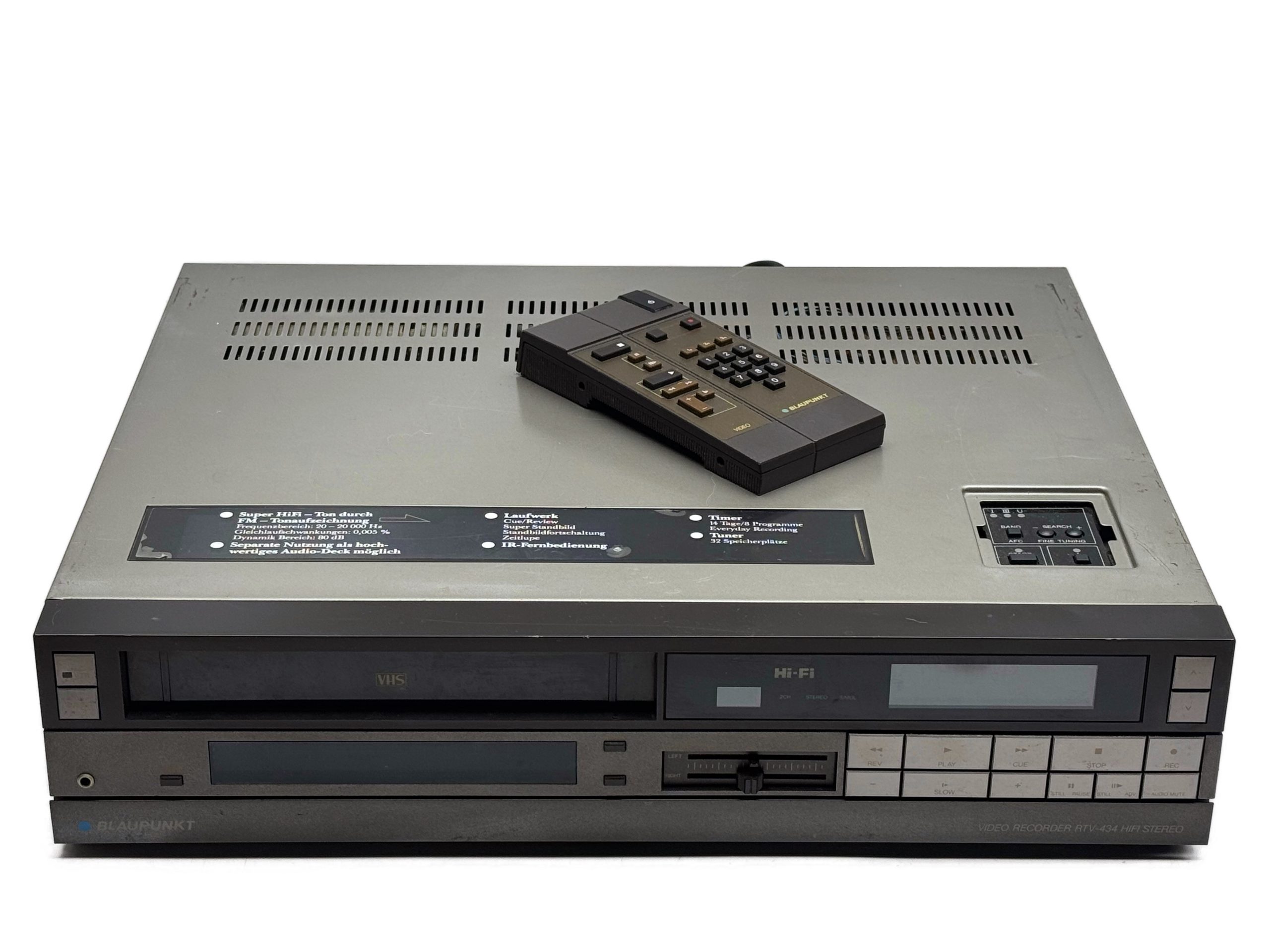 Blaupunkt RTV-434 HiFi VHS Recorder - Image 2
