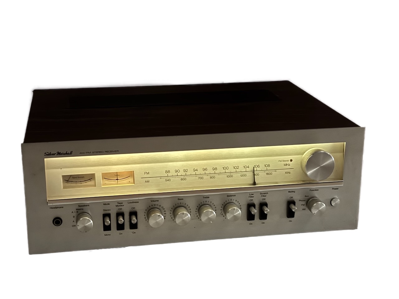 Silver Marshall 3223 Receiver - Image 3