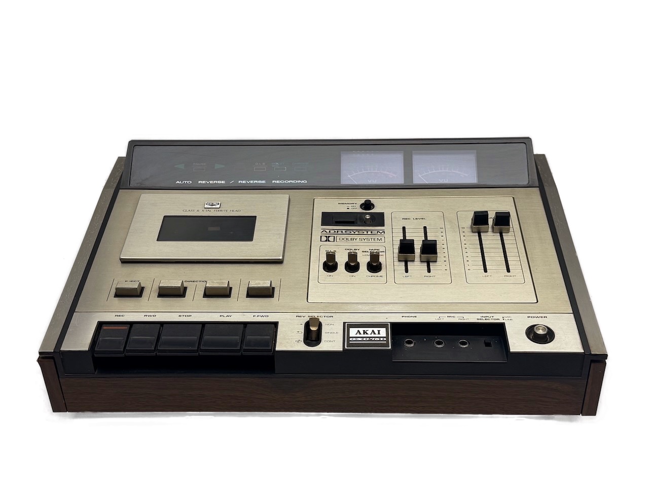 AKAI GXC-75D 3-Head Auto Reverse Cassette Deck - Image 2
