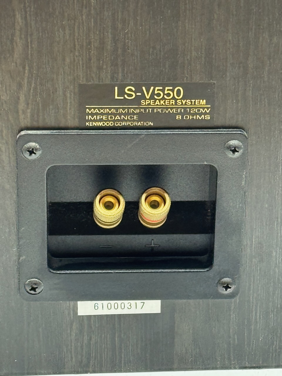 Kenwood LS-550V 3-Way tall Bookshelf speakers - Image 3