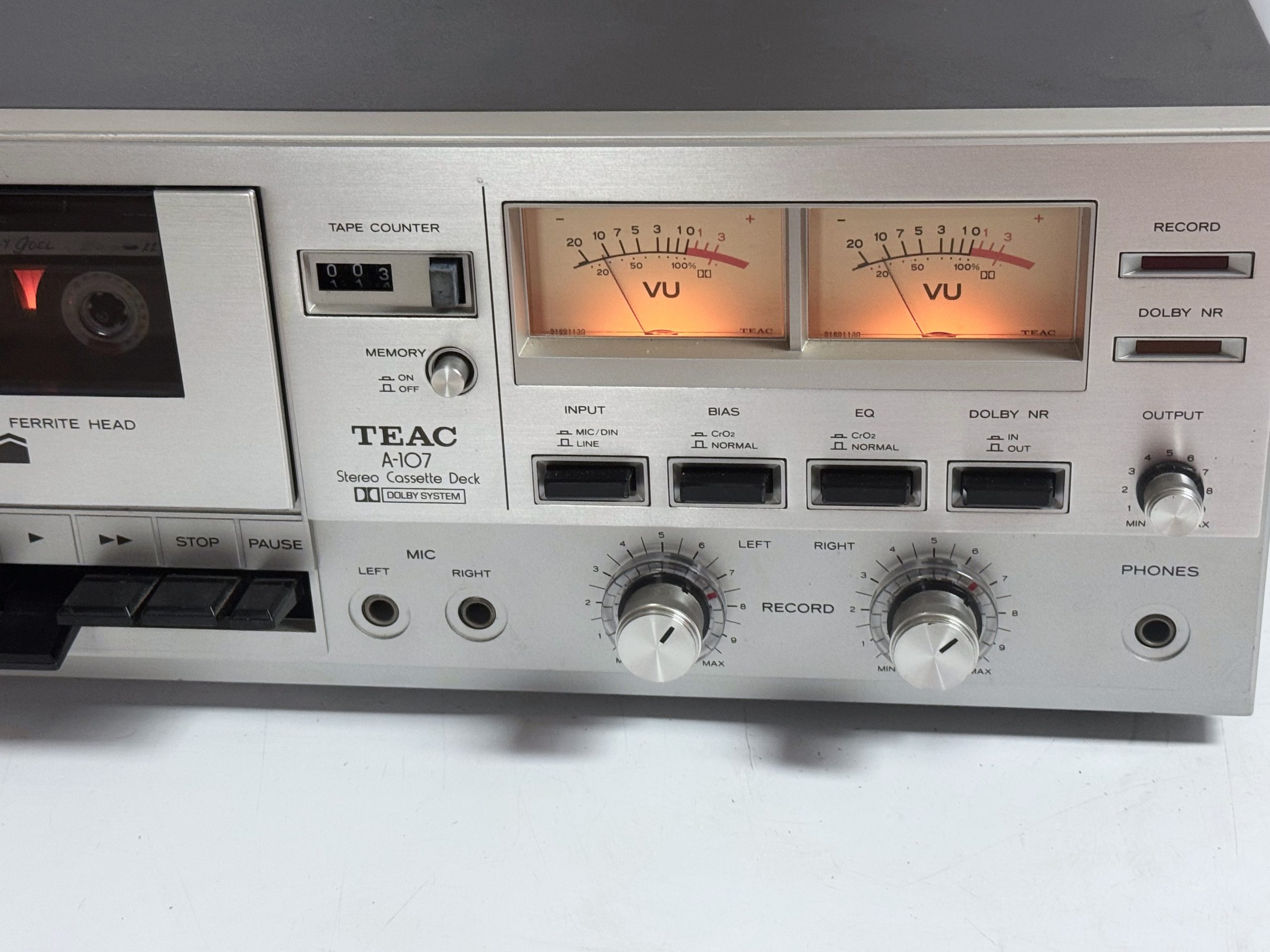 TEAC A-107 Cassette Deck - Image 4