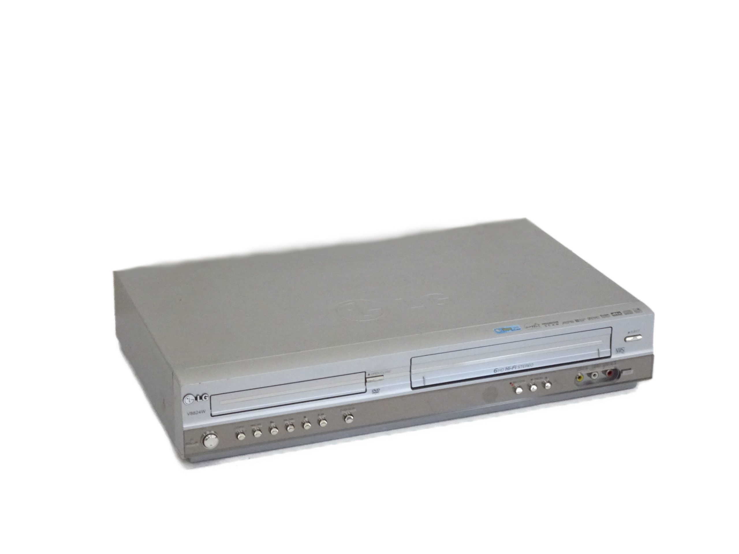LG V8824W 6 Head HiFi VHS / DVD Combo