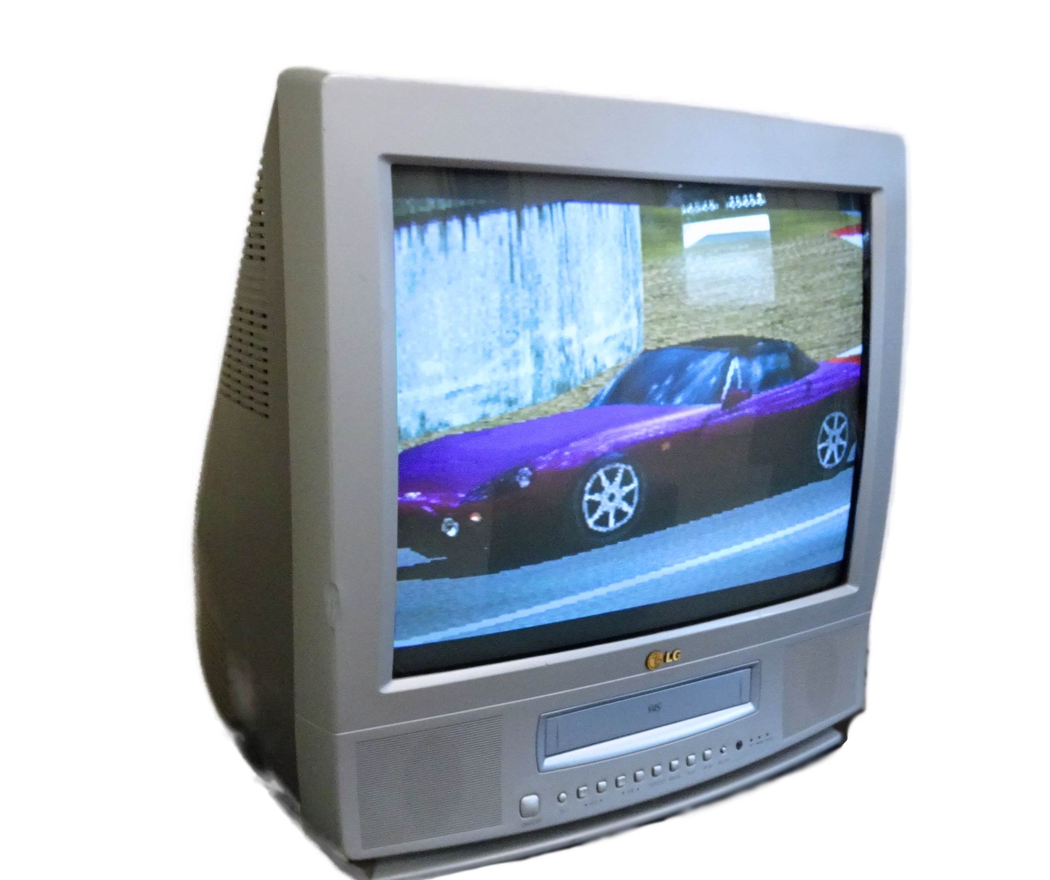 20" LG CRT TV with VHS Recorder - Image 2