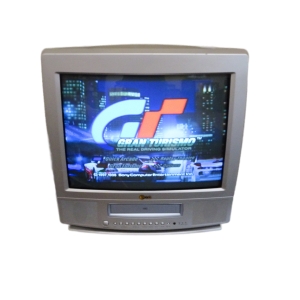 20" LG CRT TV with VHS Recorder