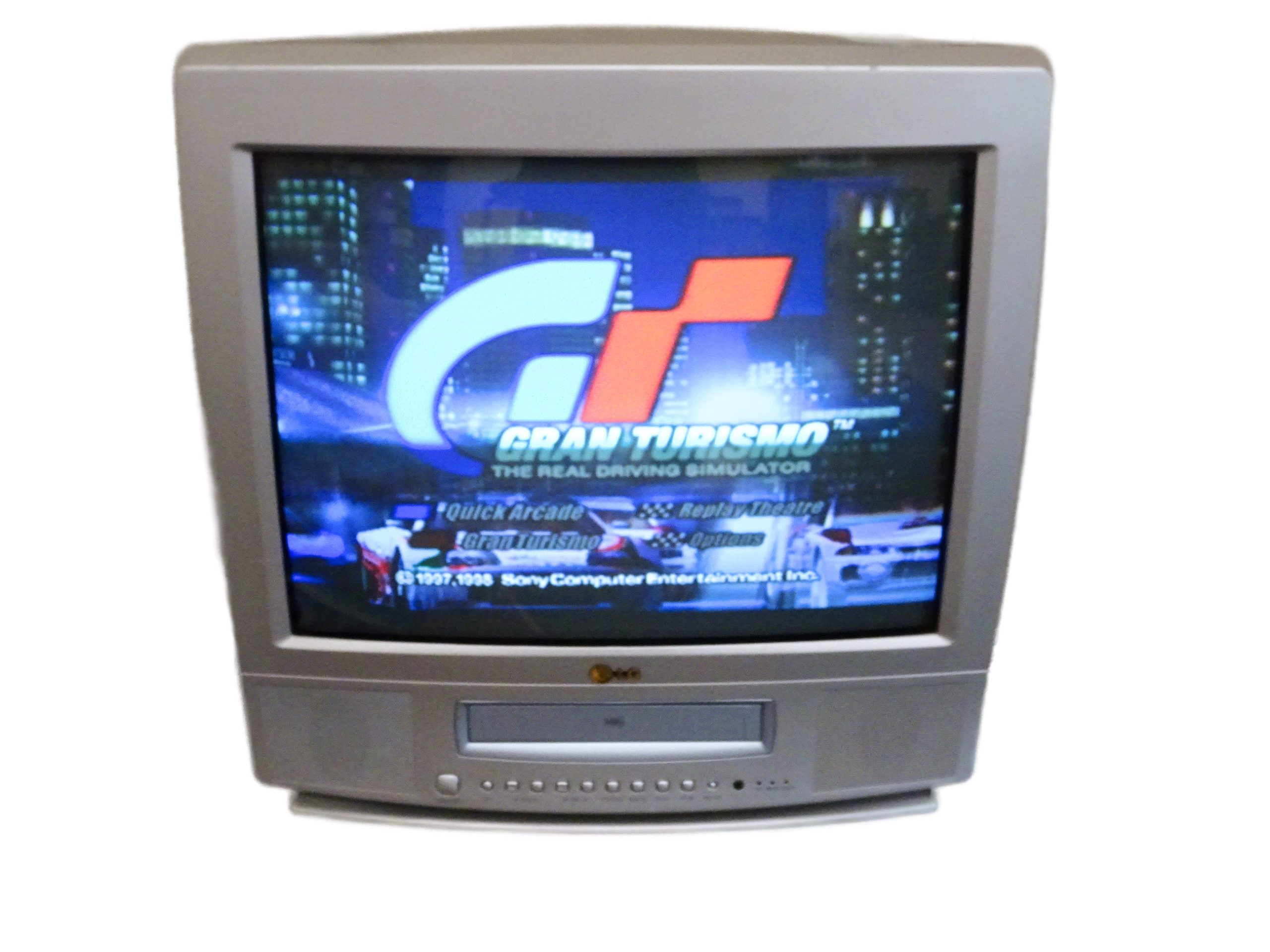 20" LG CRT TV with VHS Recorder