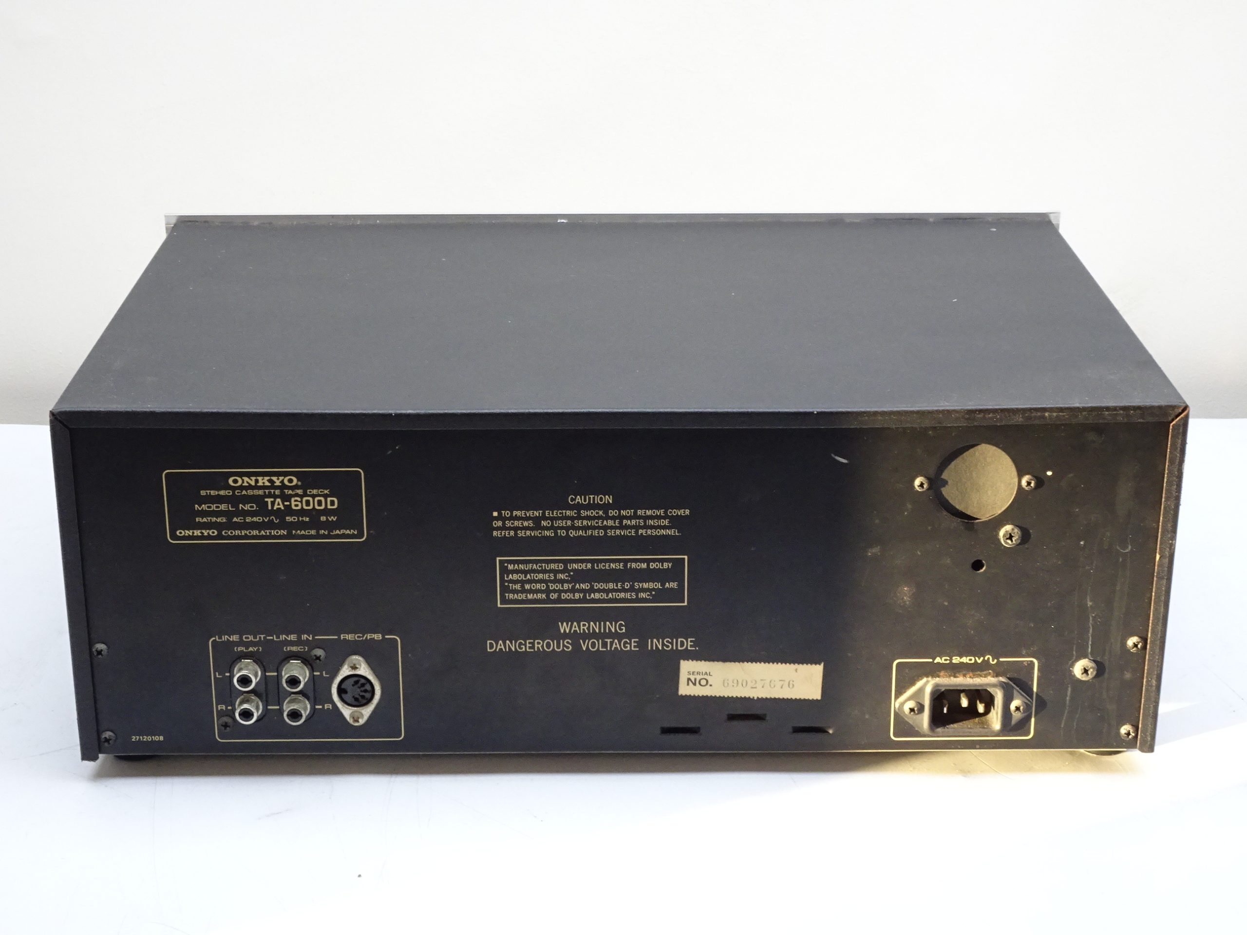 ONKYO TA-600D Cassette Deck - Image 4