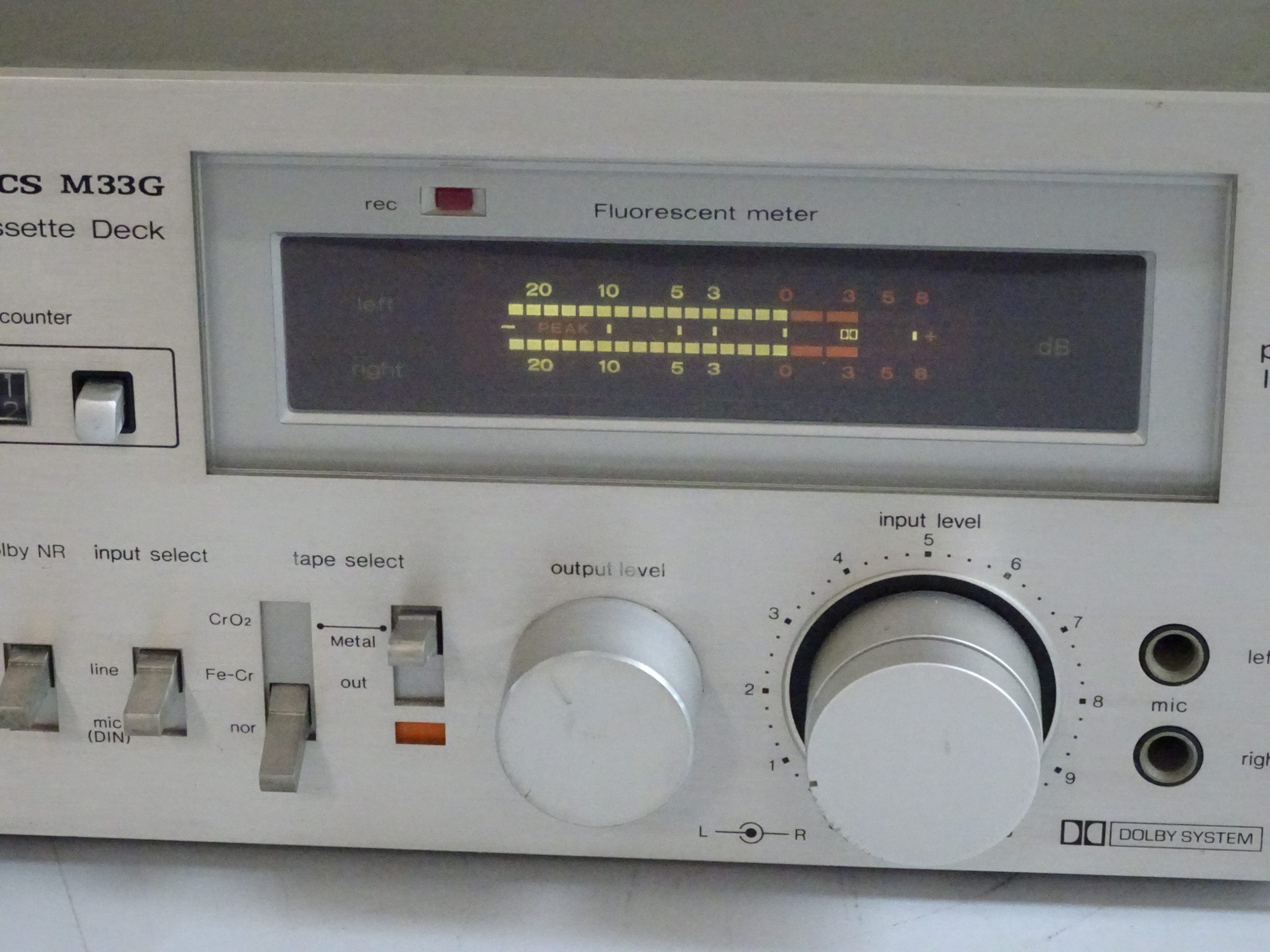 Technics RS-M33G Cassette Deck - Image 2