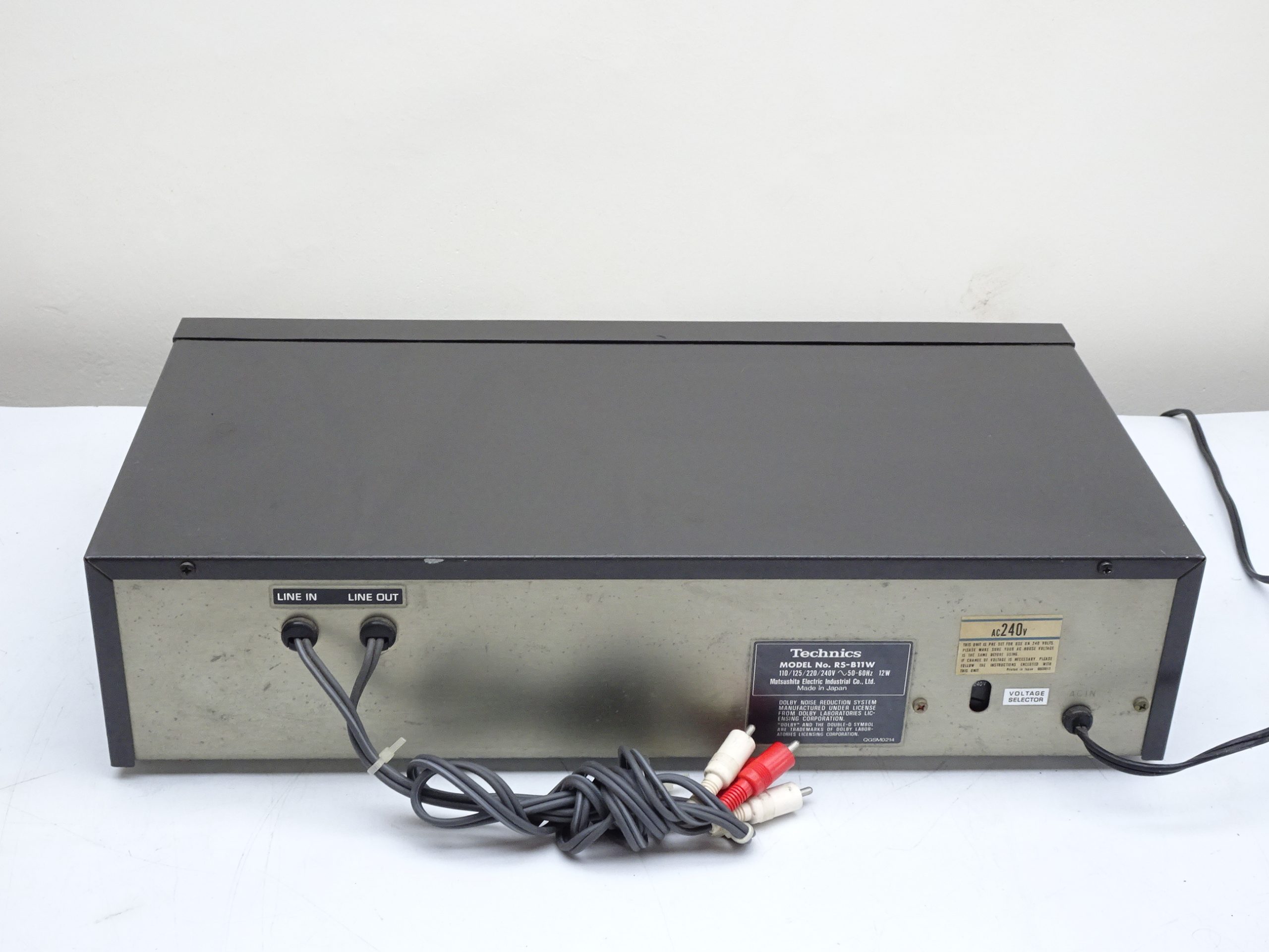 Technics RS-B11W Double Cassette Deck - Image 4