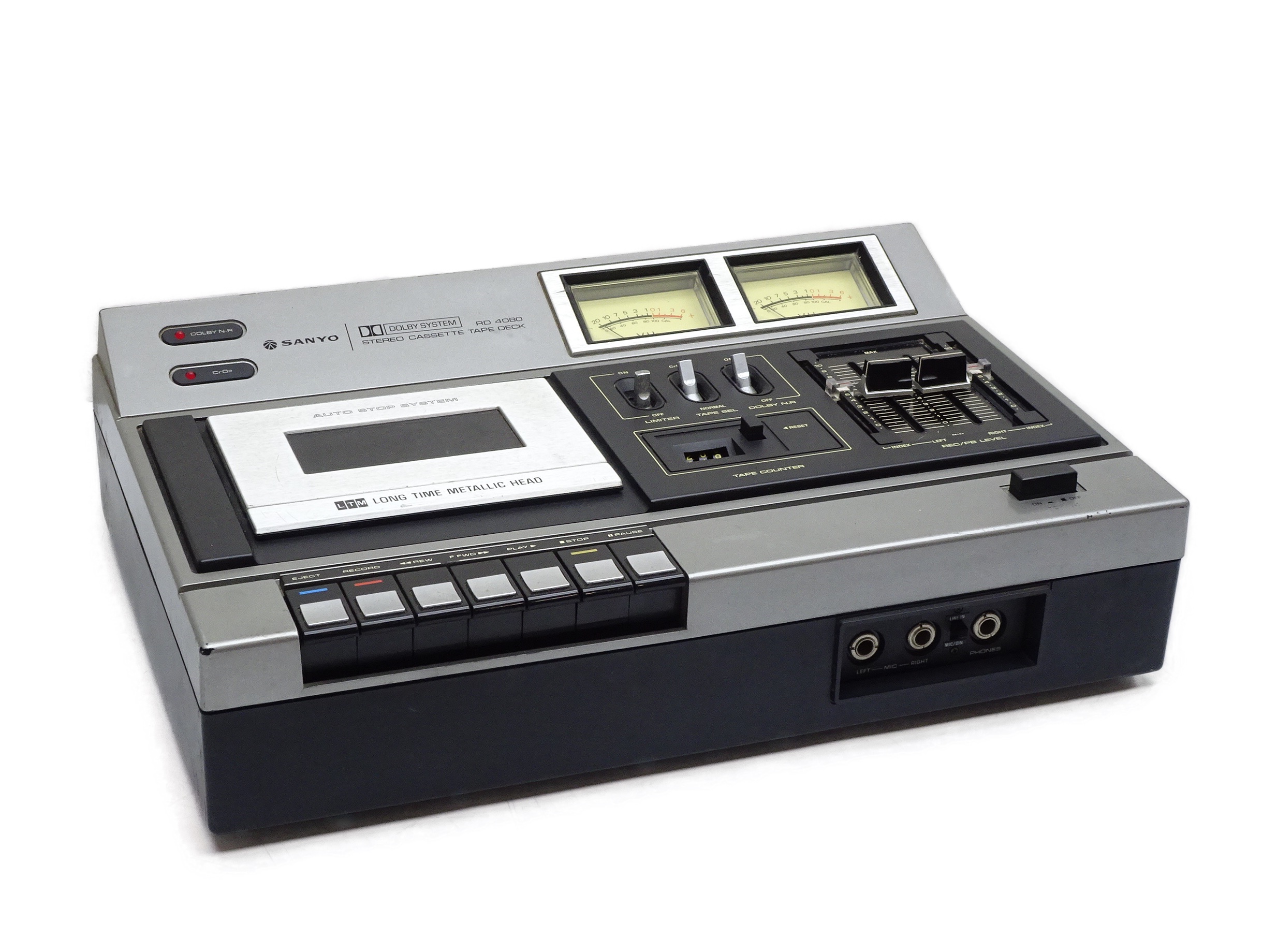 Sanyo RD4080 Top Loader Cassette Deck