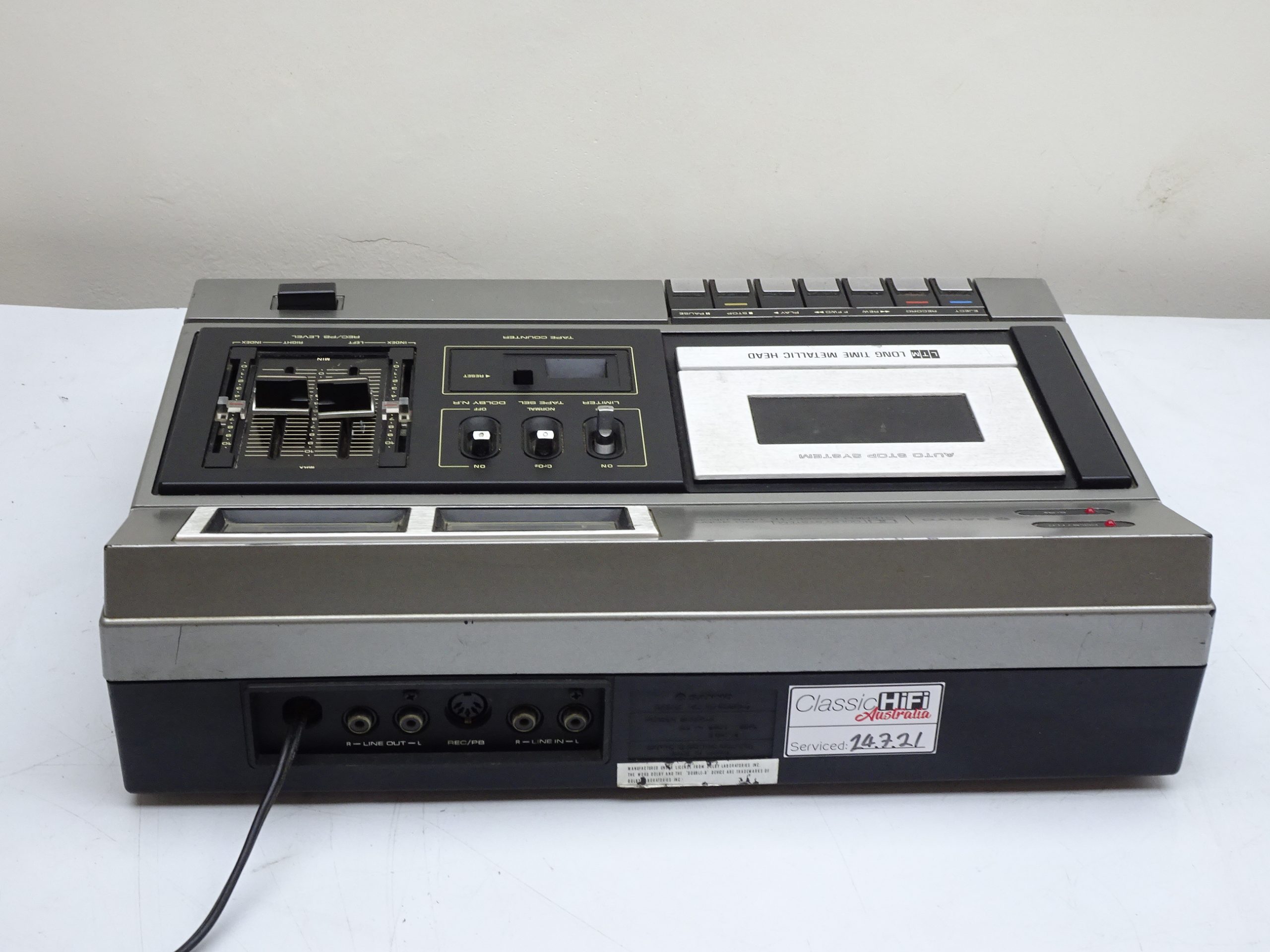 Sanyo RD4080 Top Loader Cassette Deck - Image 4