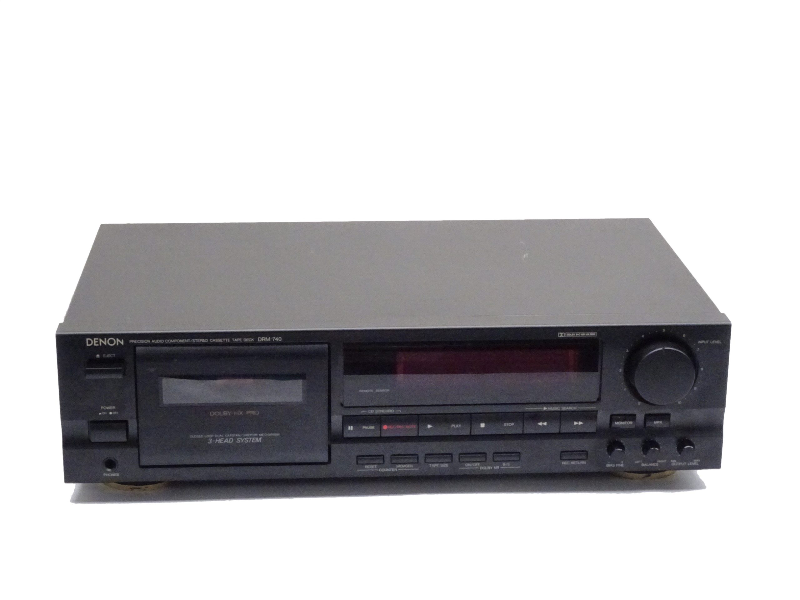 Denon DRM-740 Audiophile 3 Head Cassette Deck - Image 2
