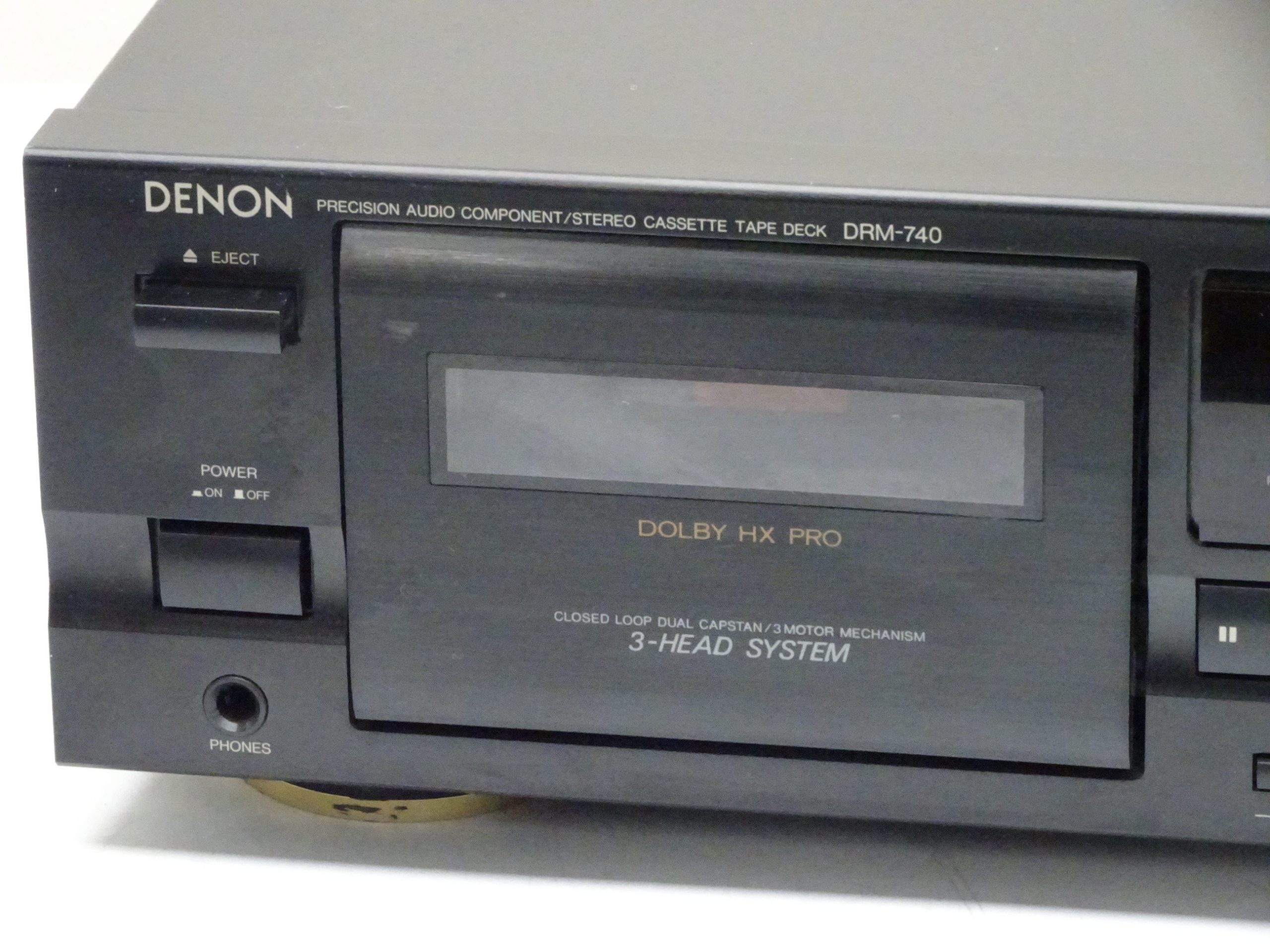 Denon DRM-740 Audiophile 3 Head Cassette Deck - Image 3