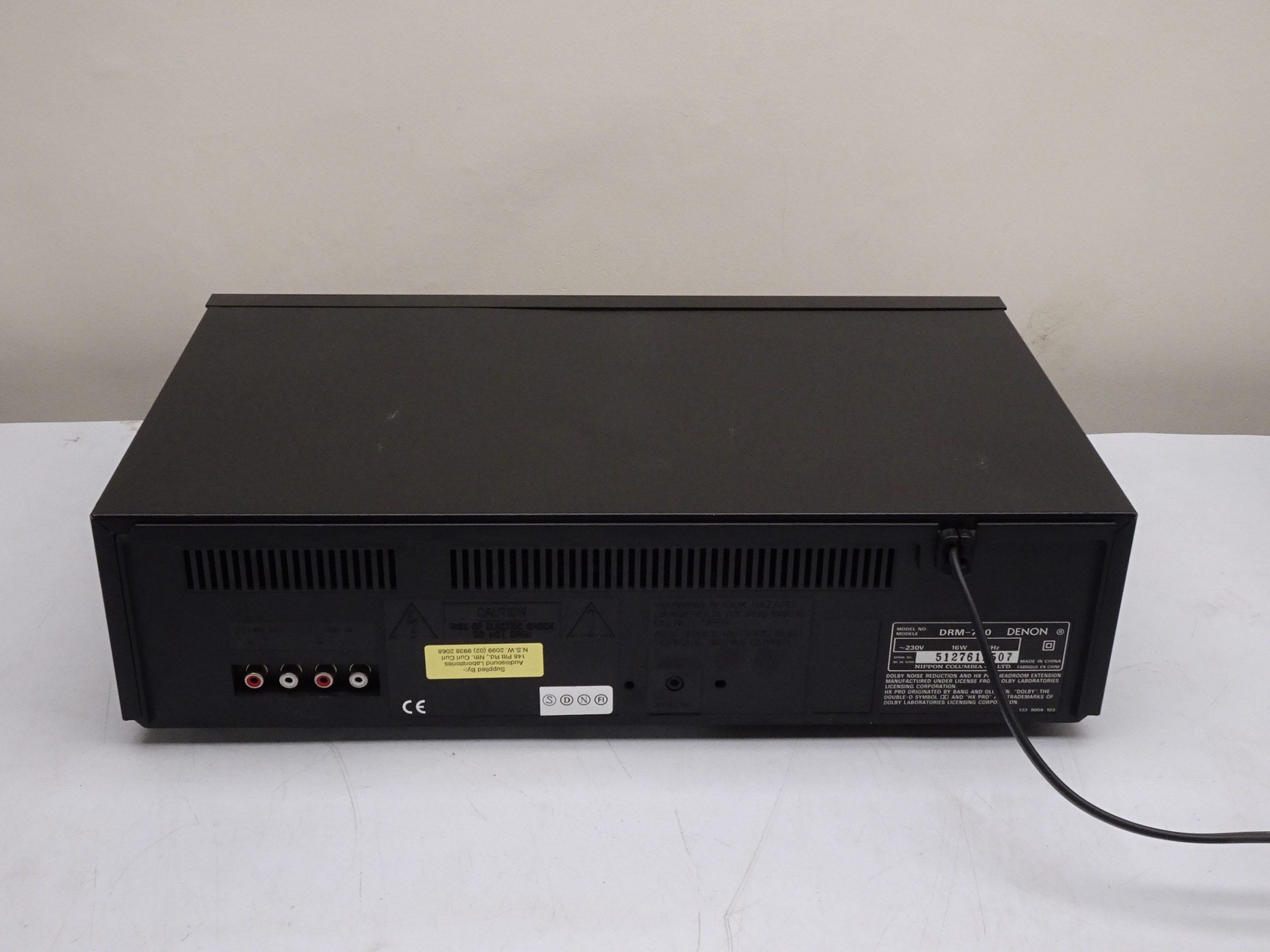 Denon DRM-740 Audiophile 3 Head Cassette Deck - Image 5