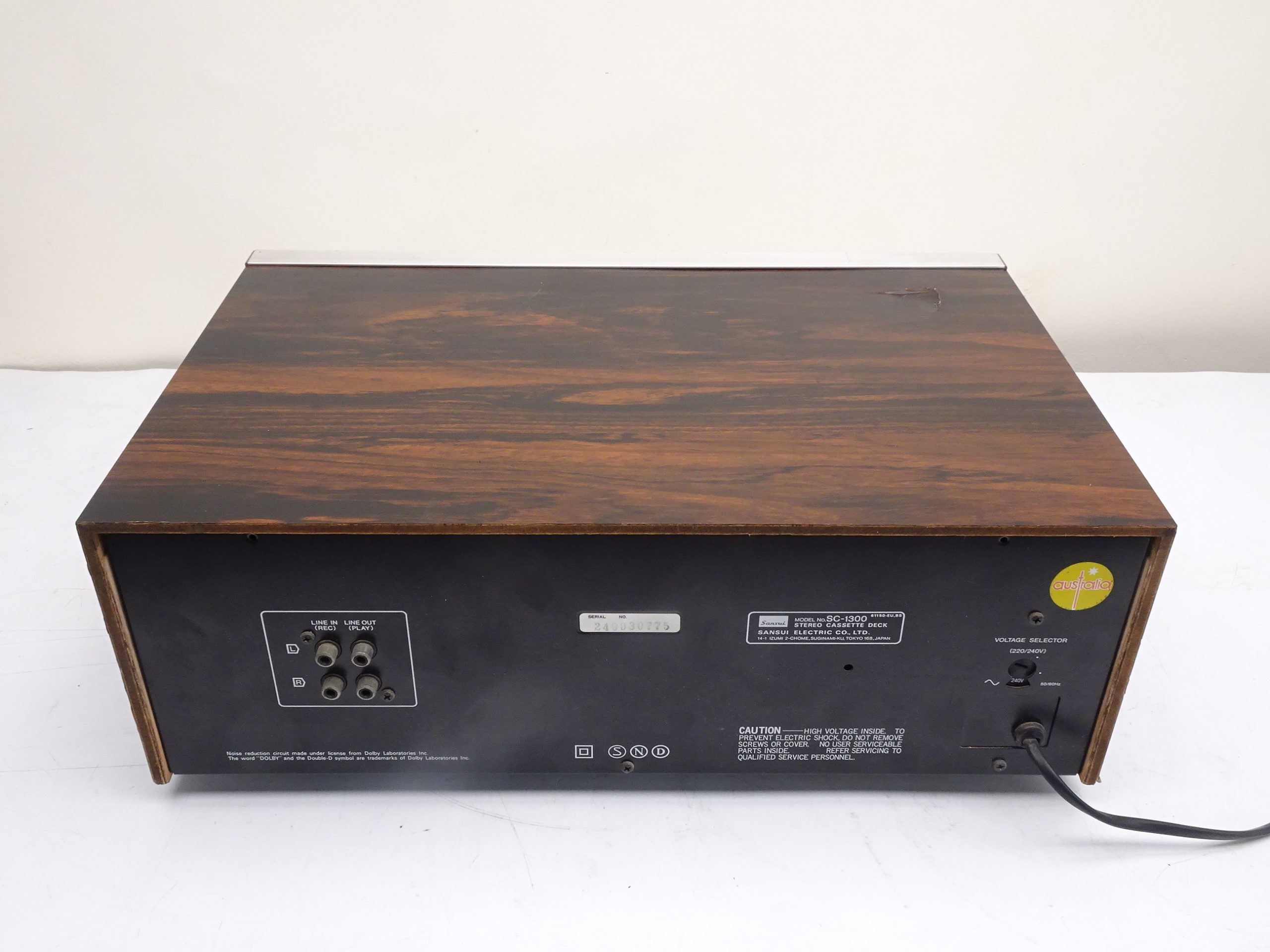 Sansui SC-1300 Audiophile Cassette Deck - Image 4