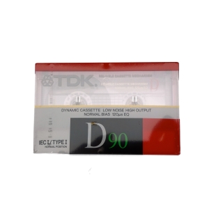TDK D-90 Blank Tapes(NOS from 1986)