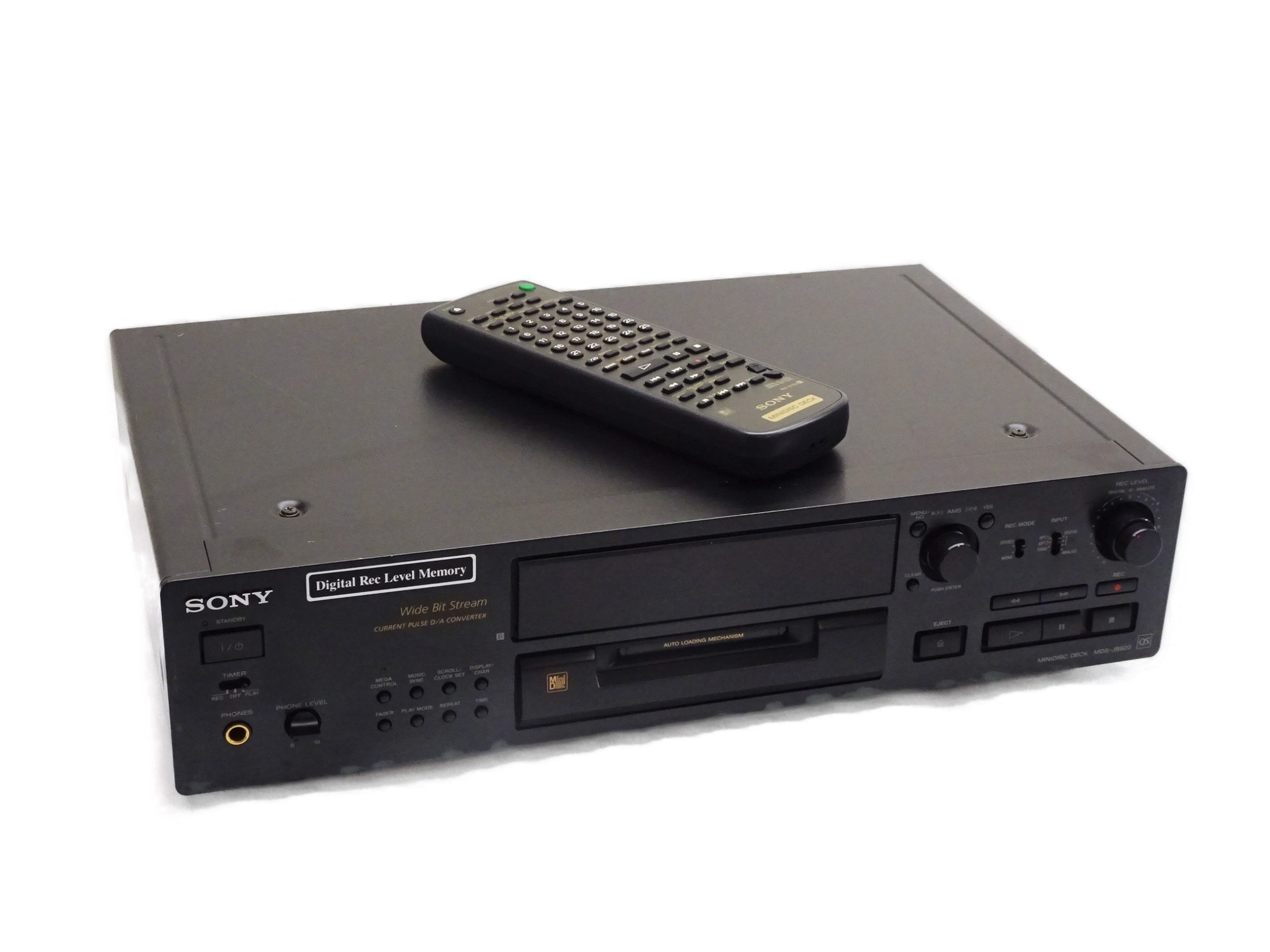 SONY MDS-JB920 Audiophile MiniDisc Recorder