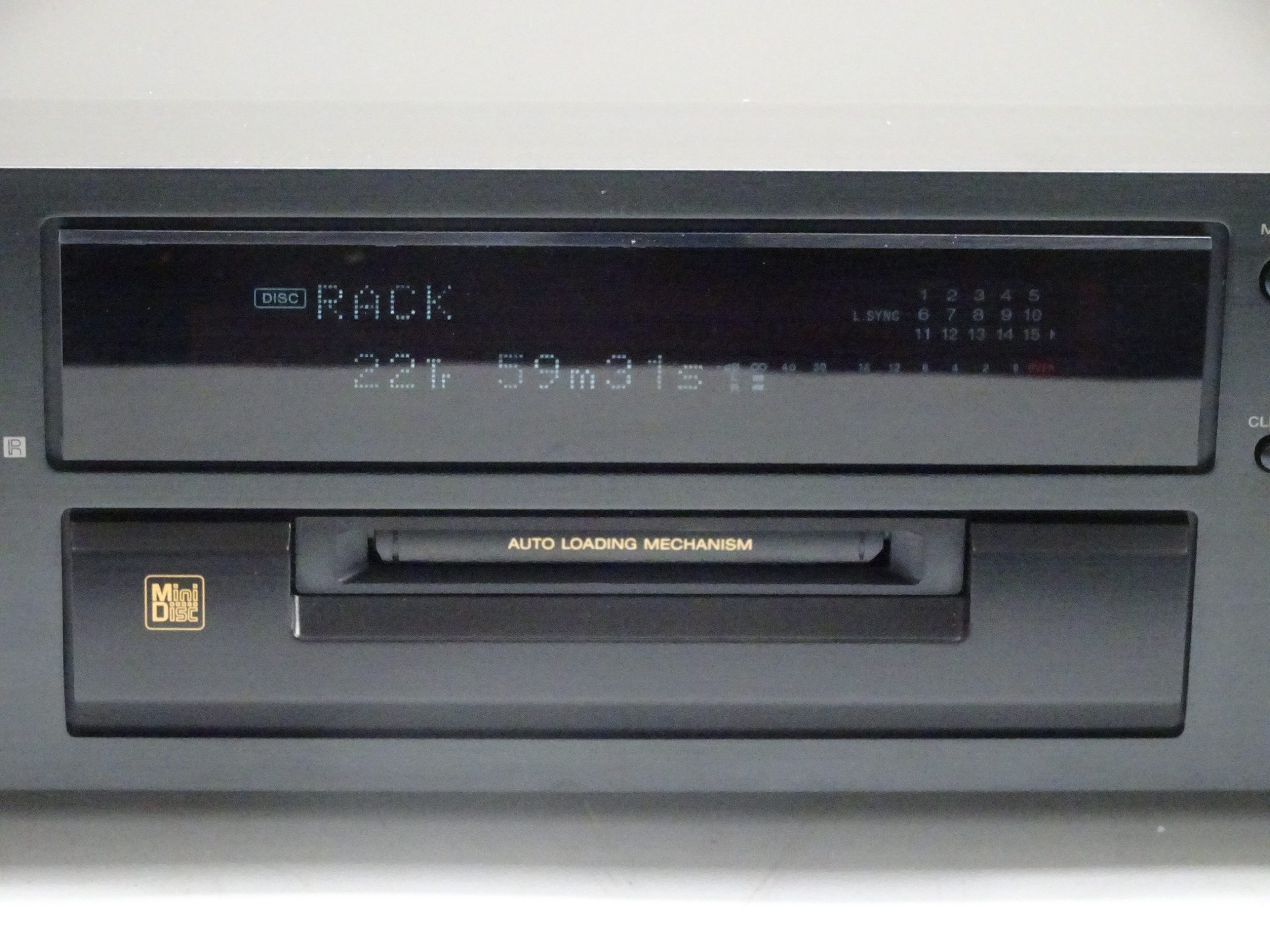 SONY MDS-JB920 Audiophile MiniDisc Recorder - Image 4