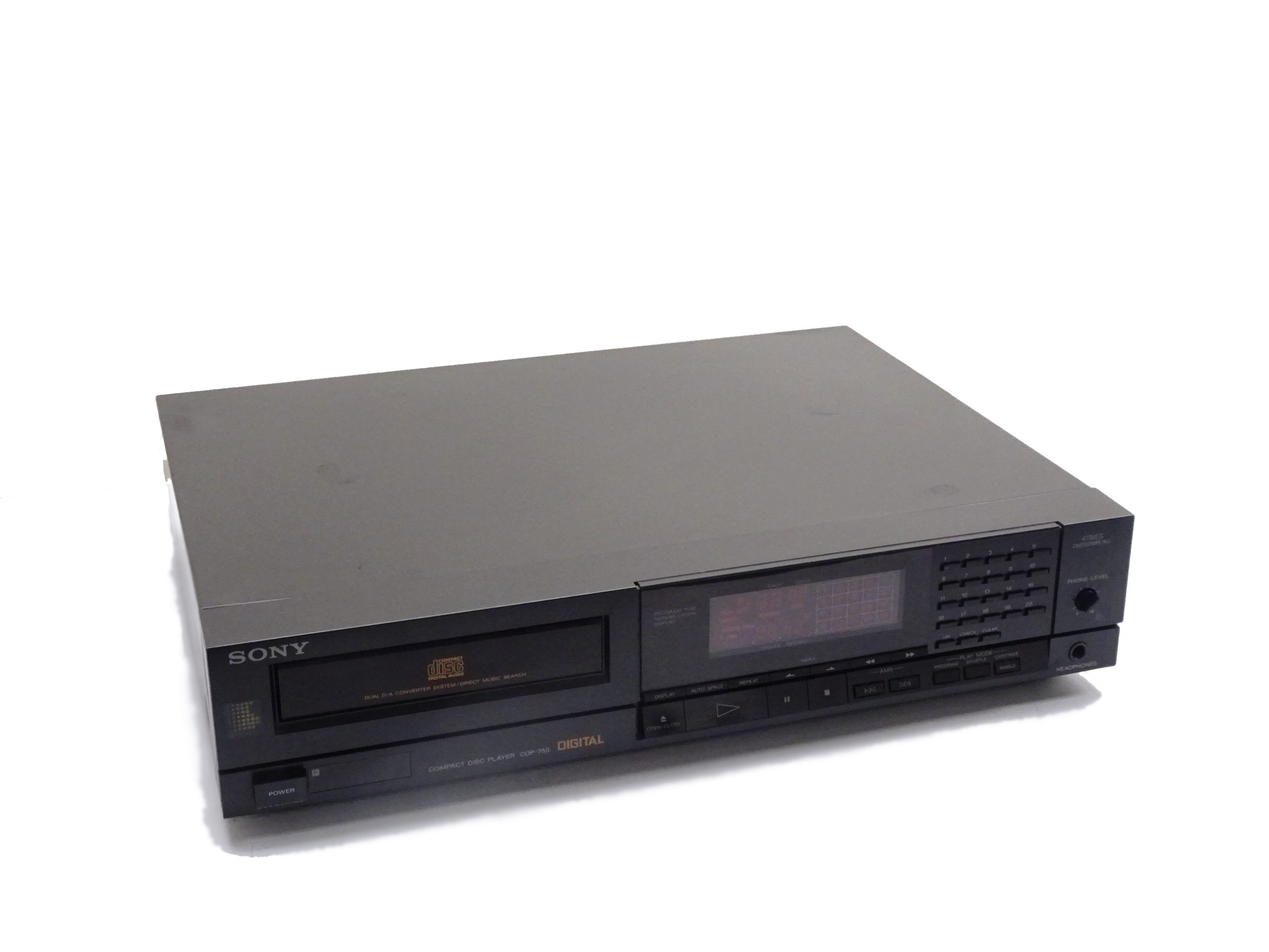 Sony CDP-750 Audiophile CD Player (TDA1541)