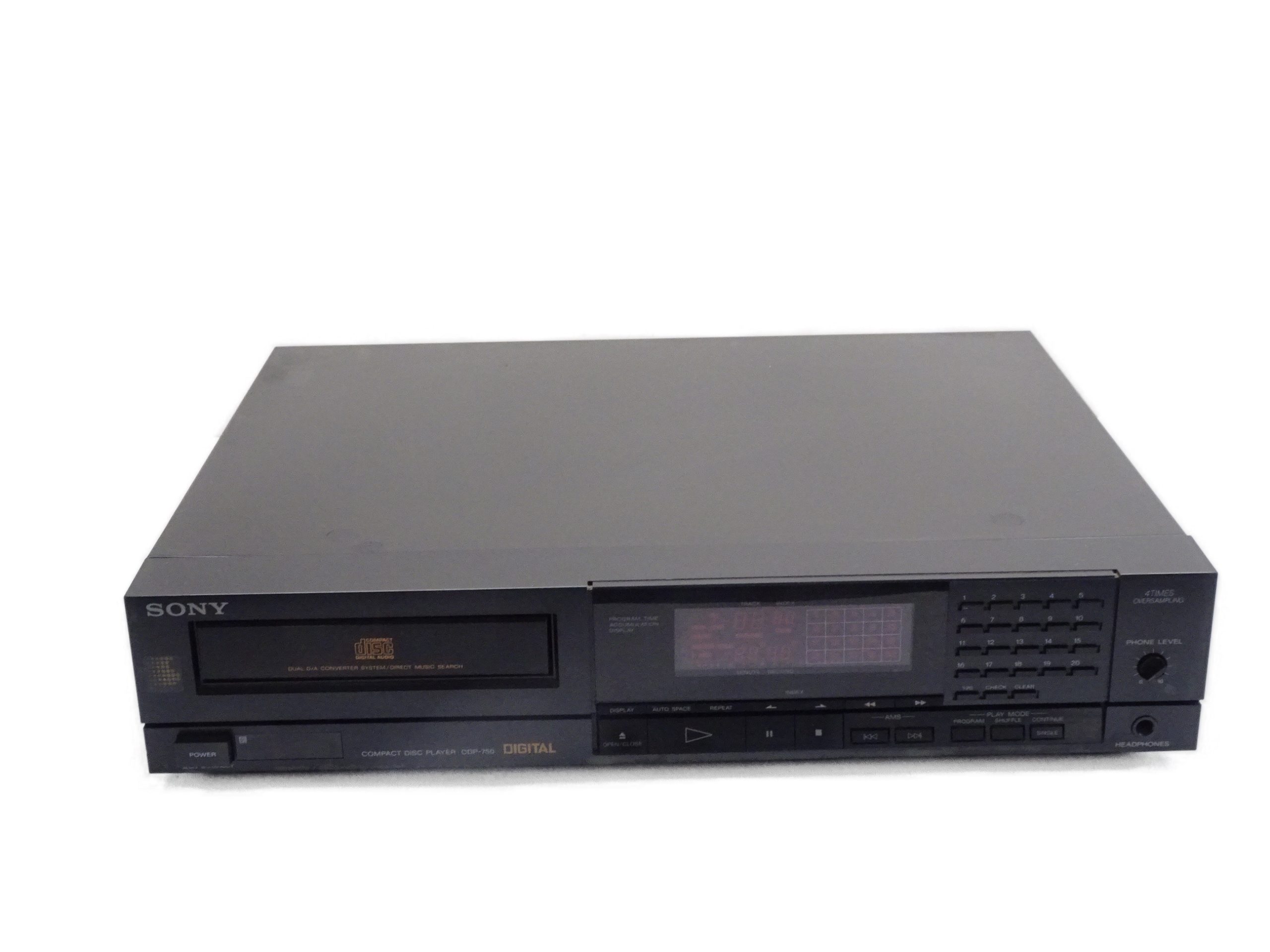 Sony CDP-750 Audiophile CD Player (TDA1541) - Image 2