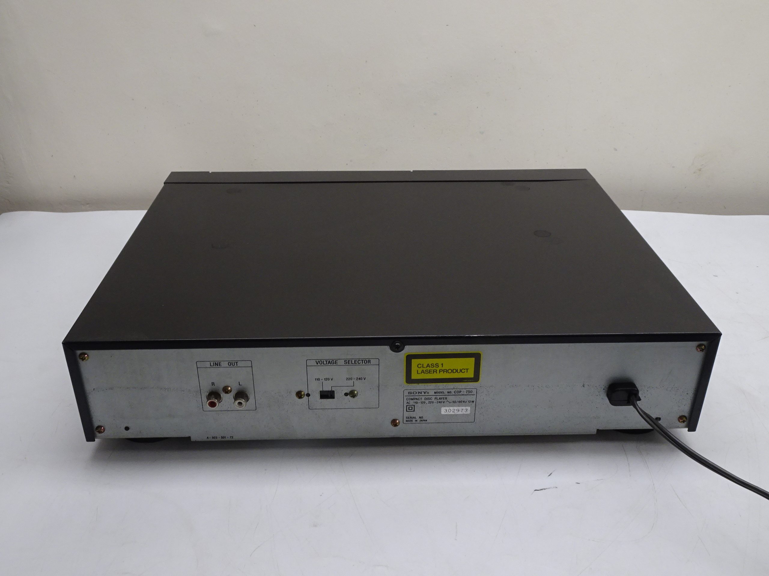 Sony CDP-750 Audiophile CD Player (TDA1541) - Image 5